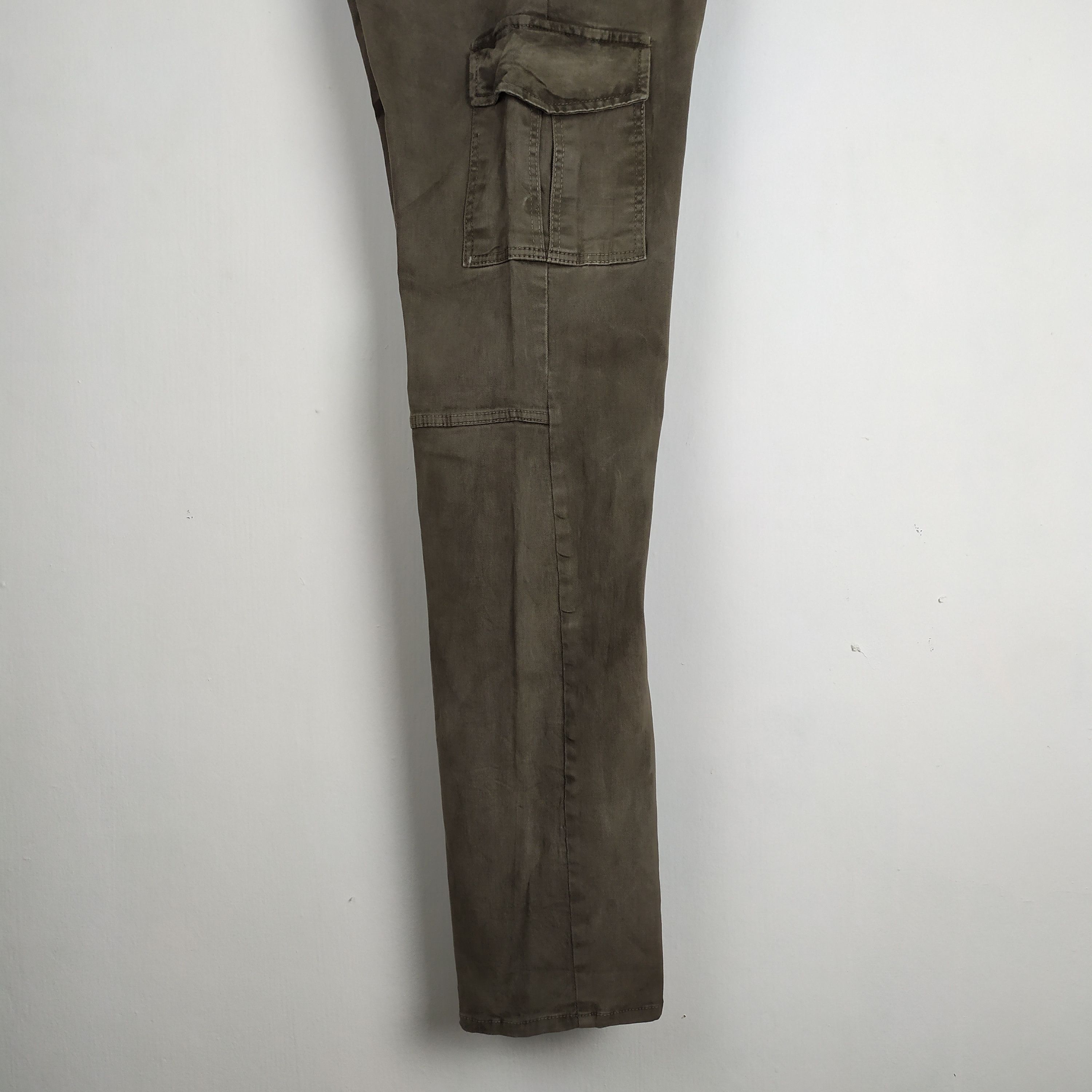 Japanese Brand FLOR & CO FADED CARGO PANTS/TACTICAL PANTS Size US 34 / EU 50 - 16 Thumbnail