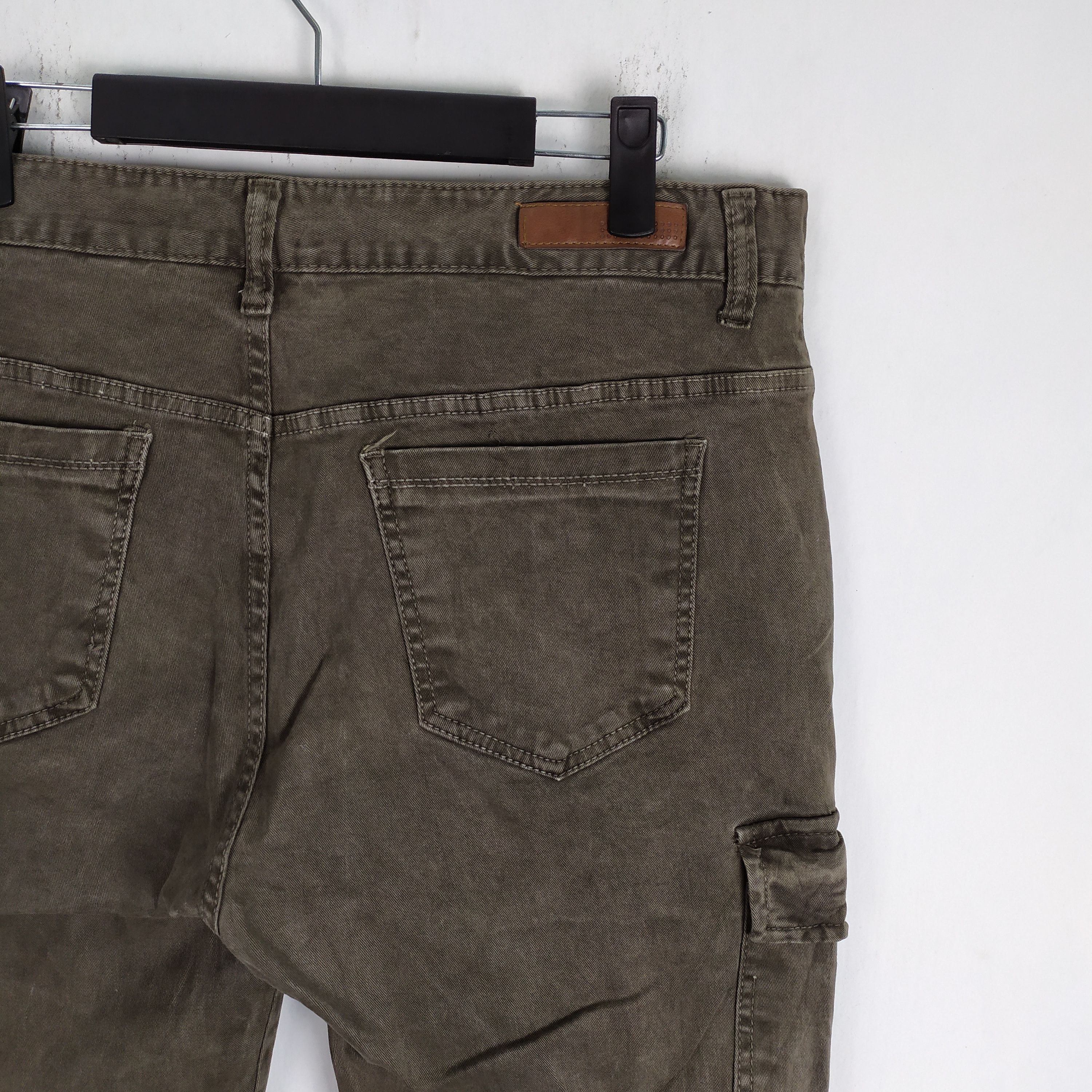 Japanese Brand FLOR & CO FADED CARGO PANTS/TACTICAL PANTS Size US 34 / EU 50 - 12 Thumbnail