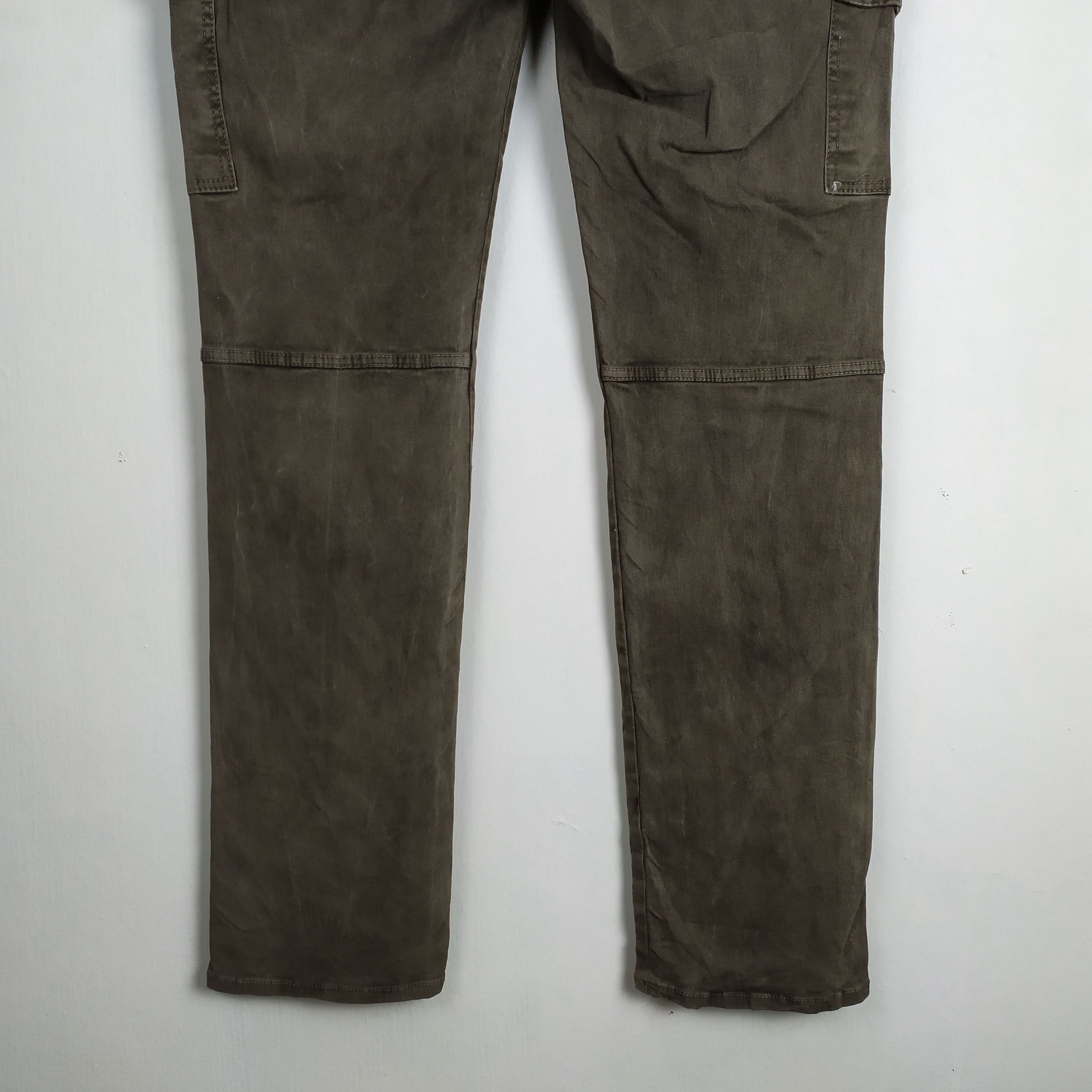Japanese Brand FLOR & CO FADED CARGO PANTS/TACTICAL PANTS Size US 34 / EU 50 - 11 Thumbnail