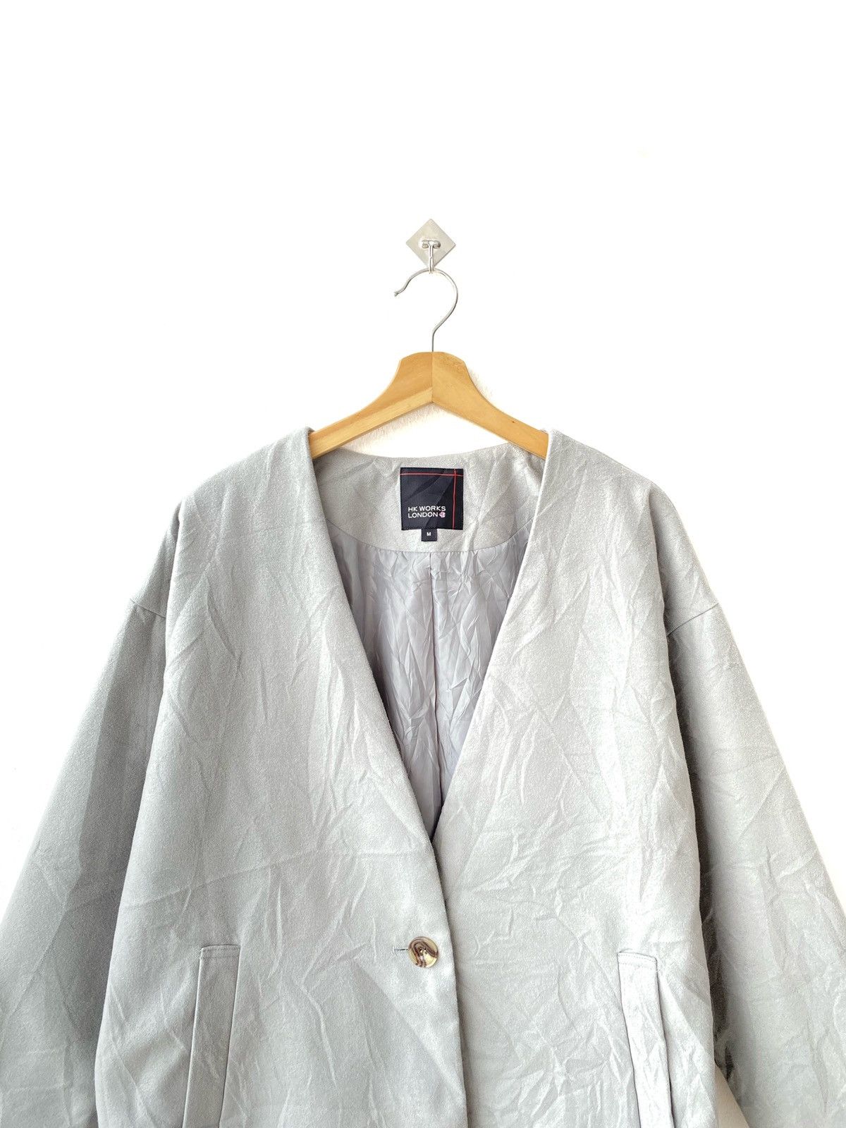 Hiroko Koshino Homme Hiroko Koshino Works London Wool Trench Coats Size US M / EU 48-50 / 2 - 2 Thumbnail