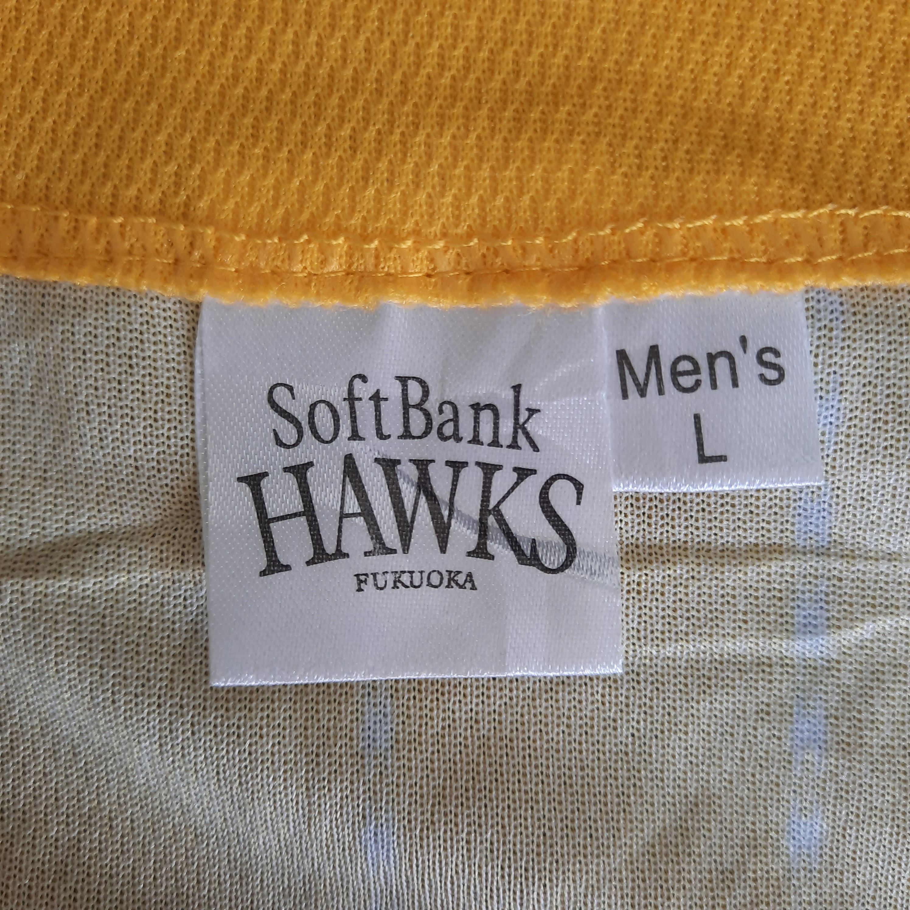Japanese Brand 🔥NPB fukuoka softbank hawks baseball jersey Size US L / EU 52-54 / 3 - 4 Thumbnail