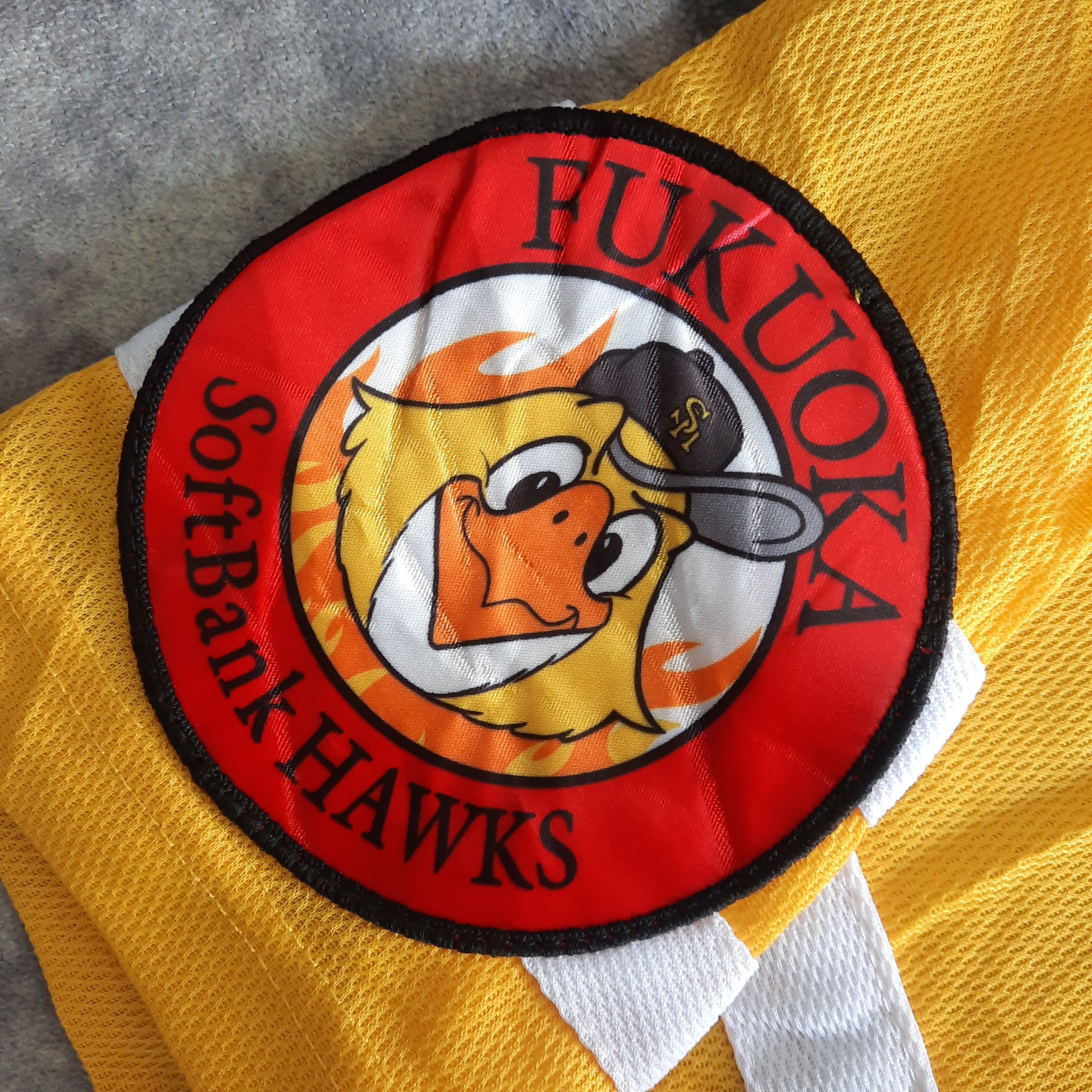 Japanese Brand 🔥NPB fukuoka softbank hawks baseball jersey Size US L / EU 52-54 / 3 - 3 Thumbnail