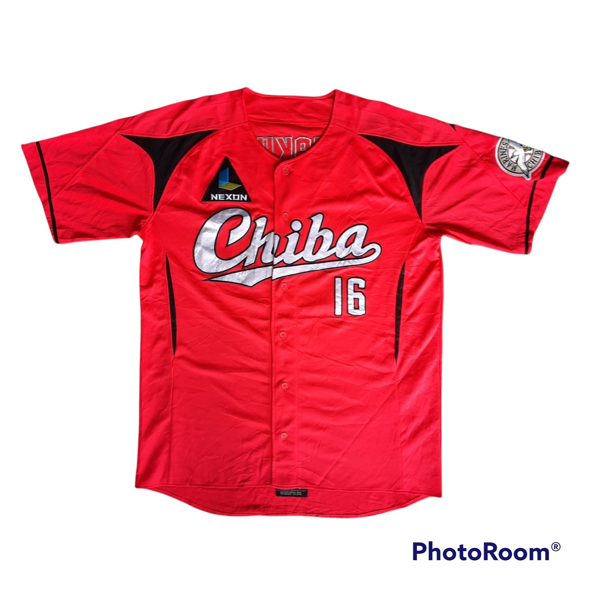 Descente × Japanese Brand NPB descente marines chiba lotte 'wakui 18' baseball jersey Size US L / EU 52-54 / 3 - 1 Thumbnail