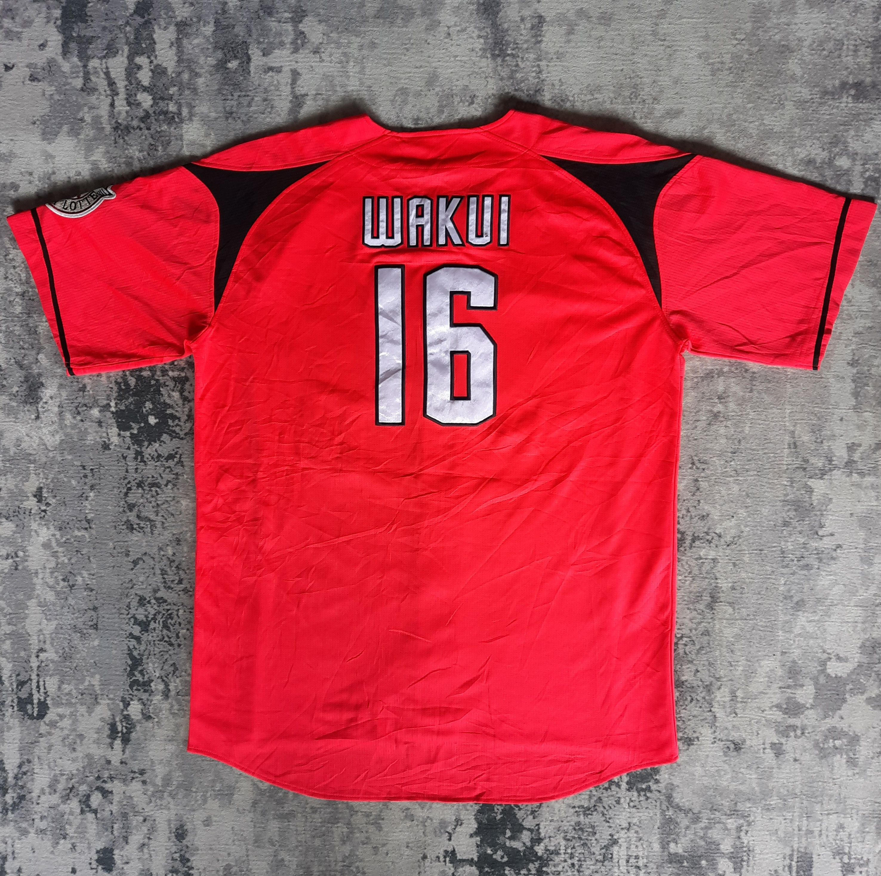 Descente × Japanese Brand NPB descente marines chiba lotte 'wakui 18' baseball jersey Size US L / EU 52-54 / 3 - 2 Thumbnail