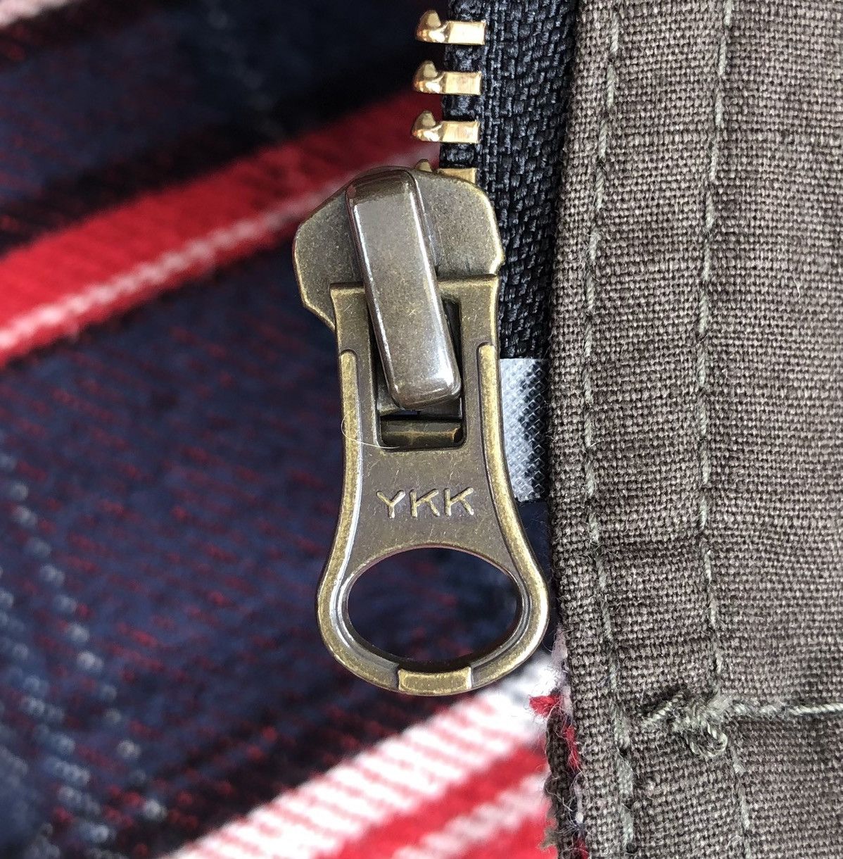 Japanese Brand 🔥Bluetrick Okayama japan M-65 jacket design plaid lined Size US M / EU 48-50 / 2 - 10 Thumbnail