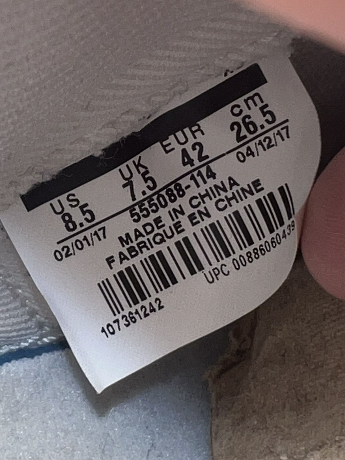 Jordan Brand × Nike Jordan 1 Retro High Og Sail Size US 8.5 / EU 41-42 - 18 Thumbnail