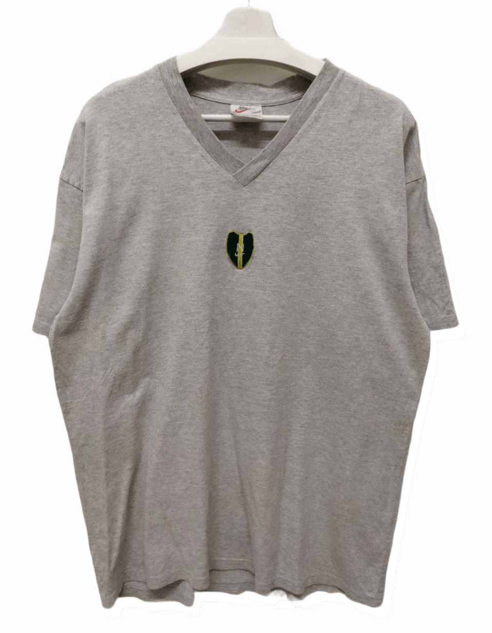 Nike Vintage NIKE V-neck Tshirt Size US L / EU 52-54 / 3 - 1 Thumbnail