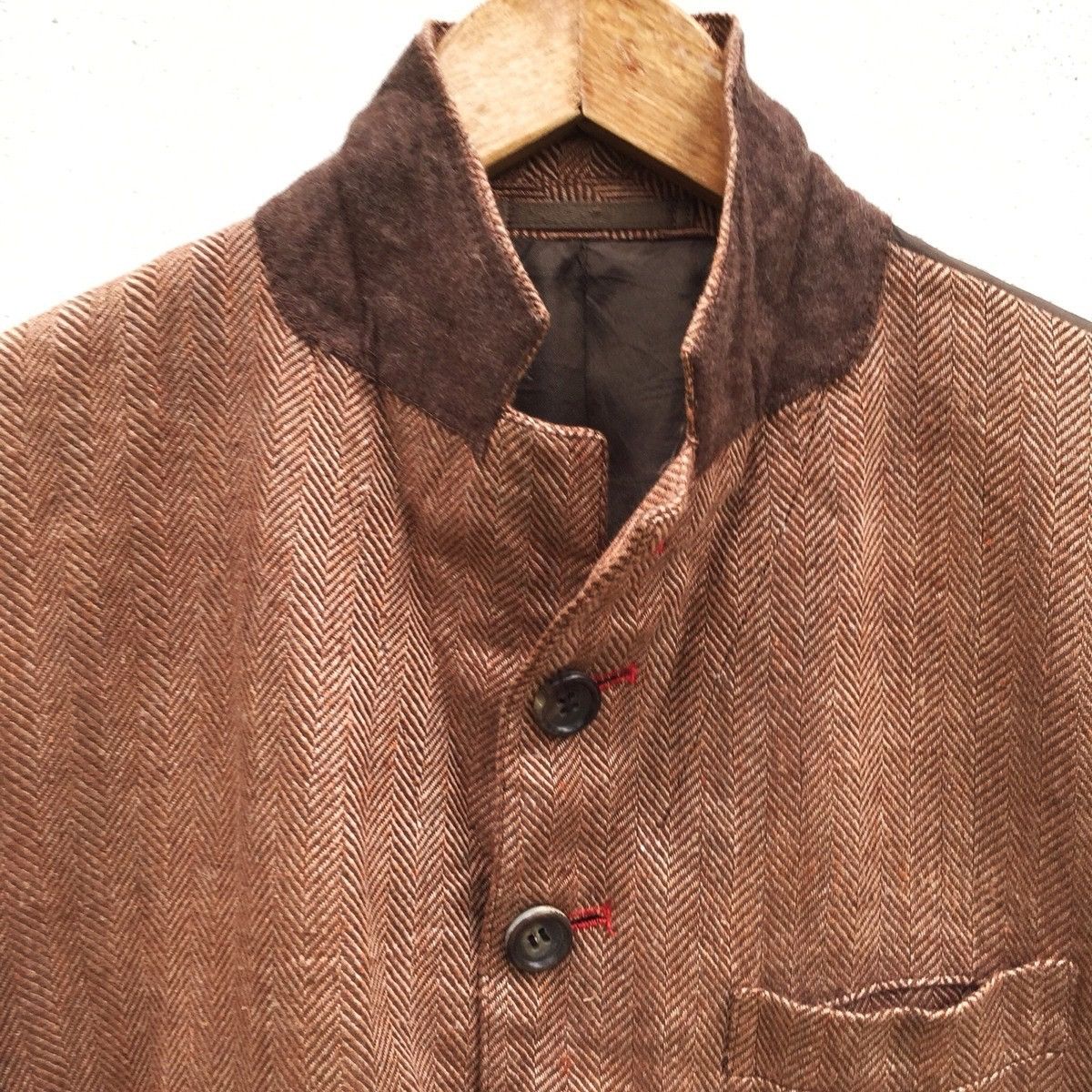 Comme des Garcons Homme AW09 Comme des Garçons Homme Hybrid Full Button Suit Size 40R - 4 Thumbnail