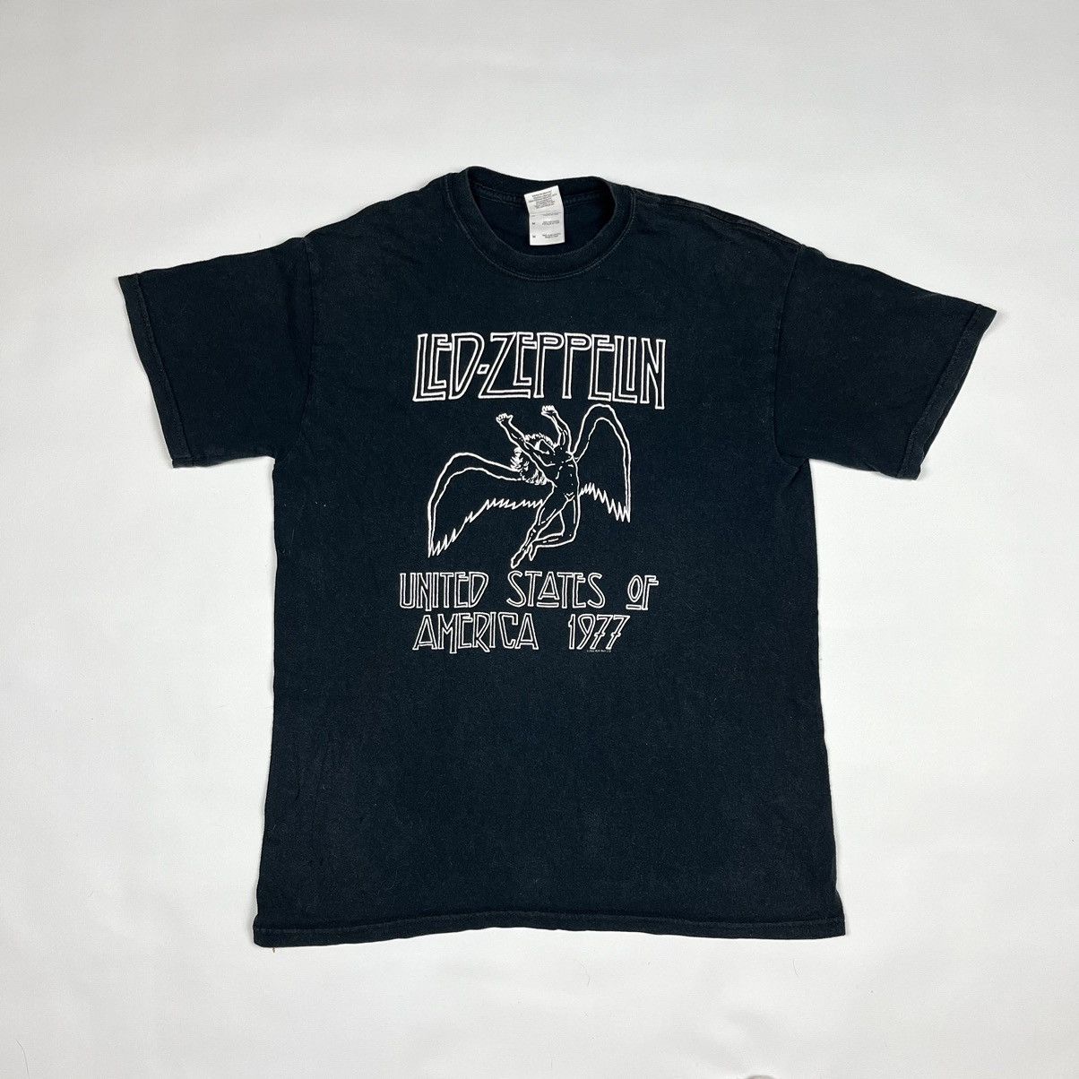 Band Tees × Led Zeppelin × Vintage Vintage 2000s Led Zeppelin merch Band T Shirt 90s Size US M / EU 48-50 / 2 - 1 Thumbnail