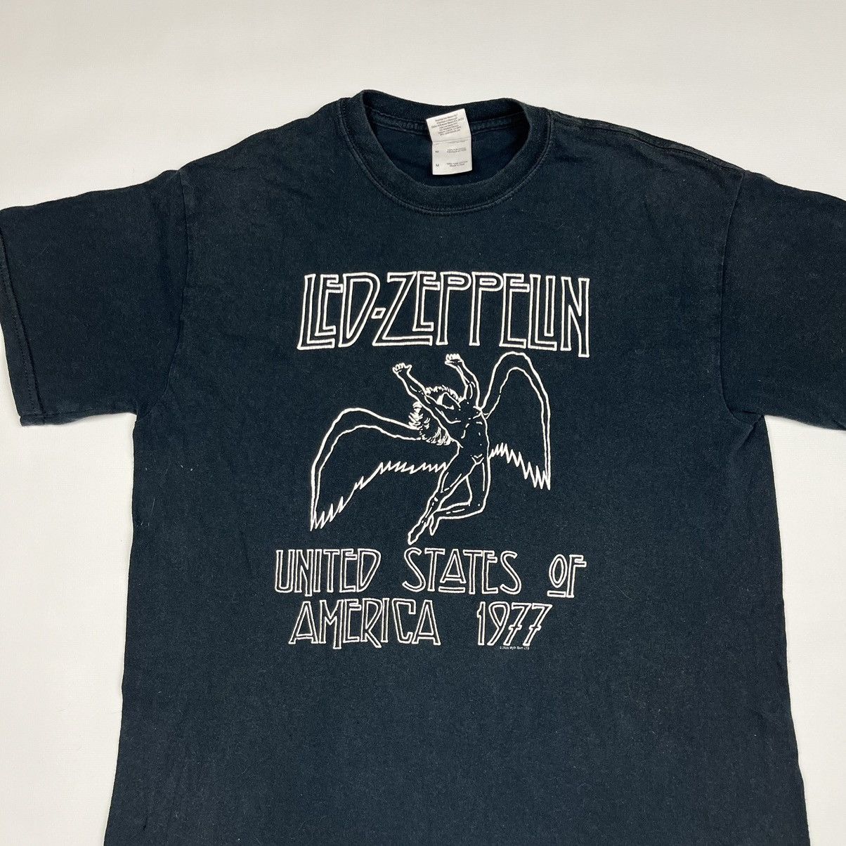 Band Tees × Led Zeppelin × Vintage Vintage 2000s Led Zeppelin merch Band T Shirt 90s Size US M / EU 48-50 / 2 - 2 Thumbnail
