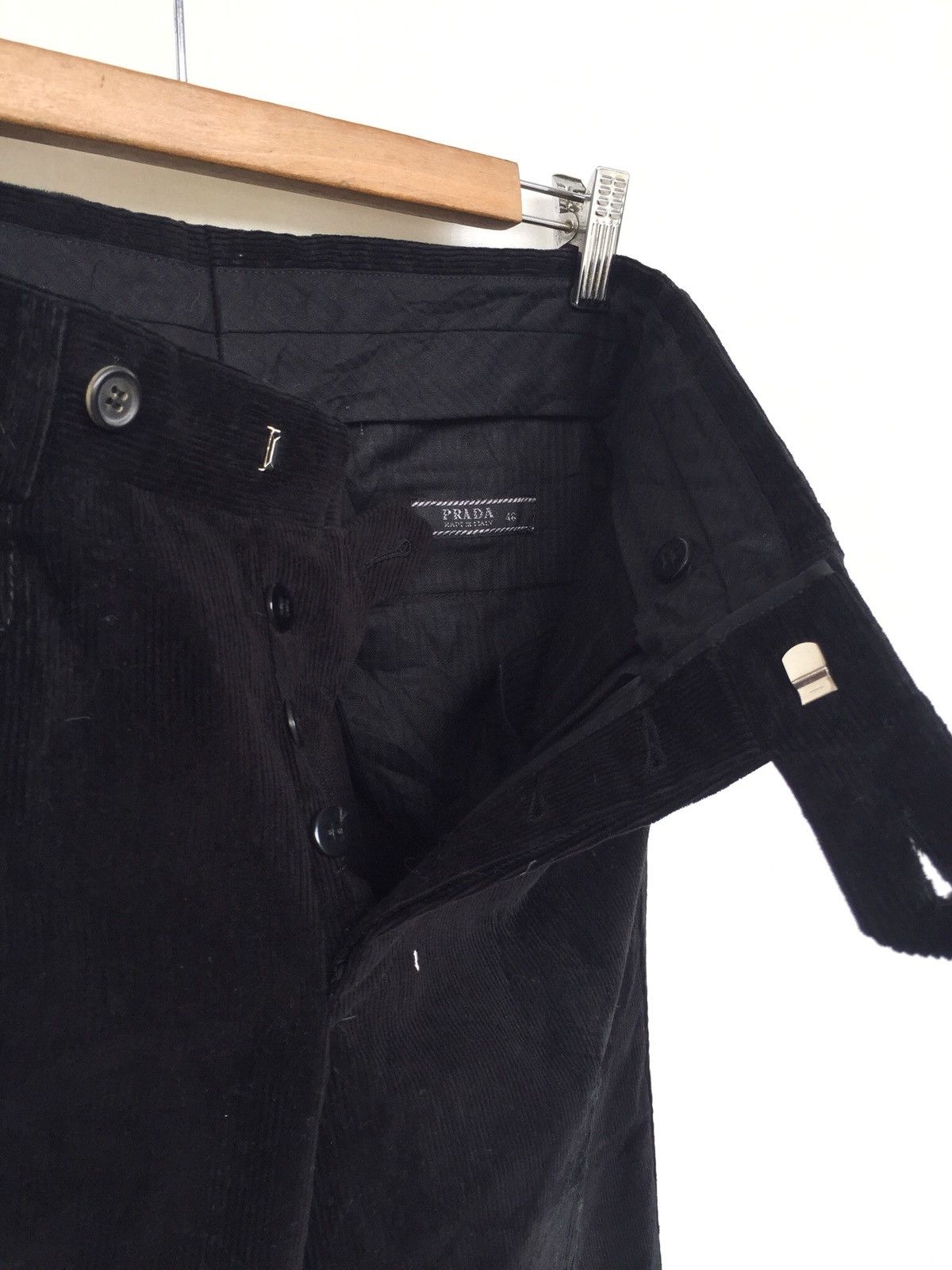 Prada Prada Milano 🇮🇹 Velvet Slim Fit Pant Asap Rocky Size US 29 - 3 Thumbnail