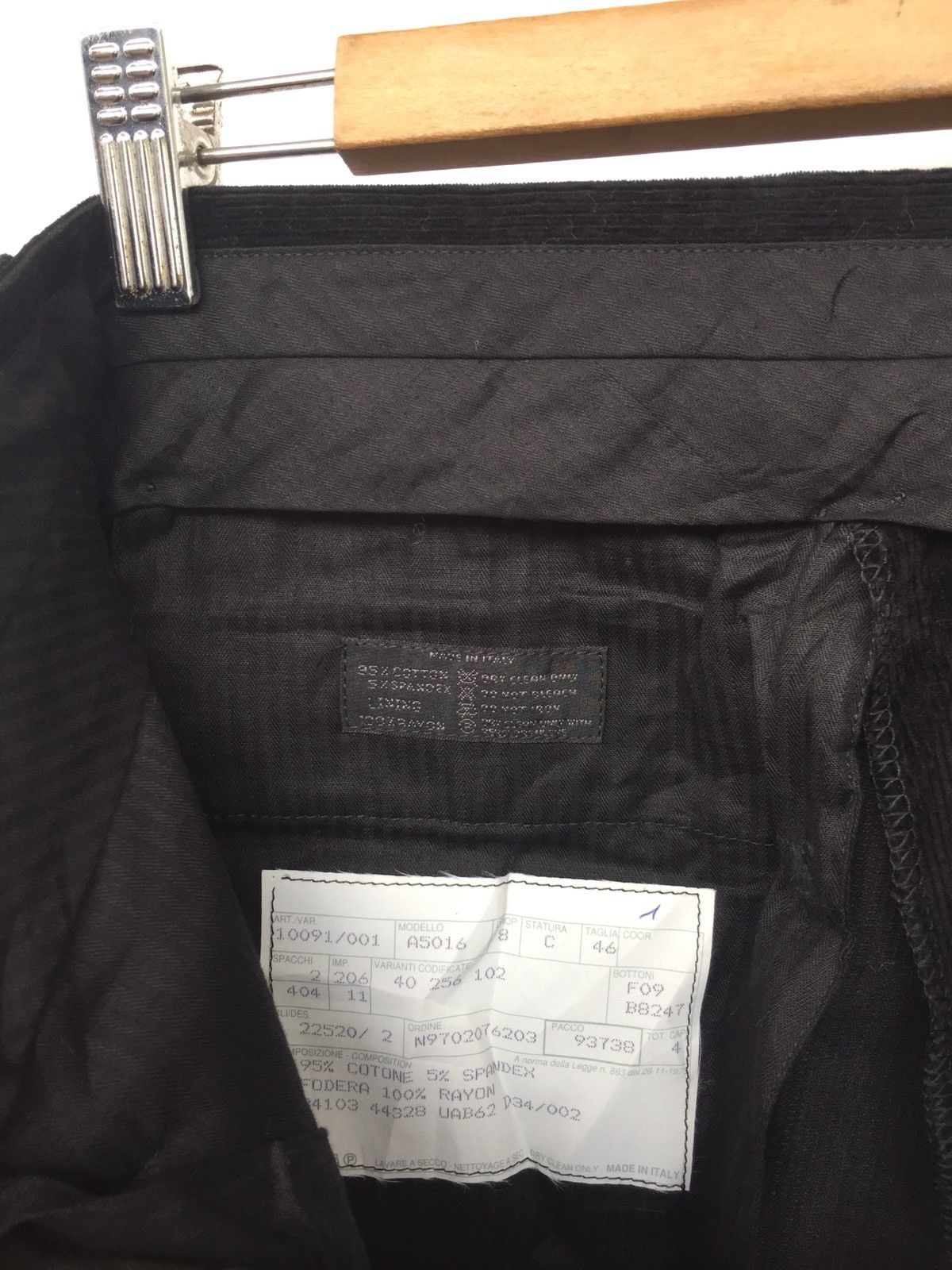 Prada Prada Milano 🇮🇹 Velvet Slim Fit Pant Asap Rocky Size US 29 - 8 Thumbnail