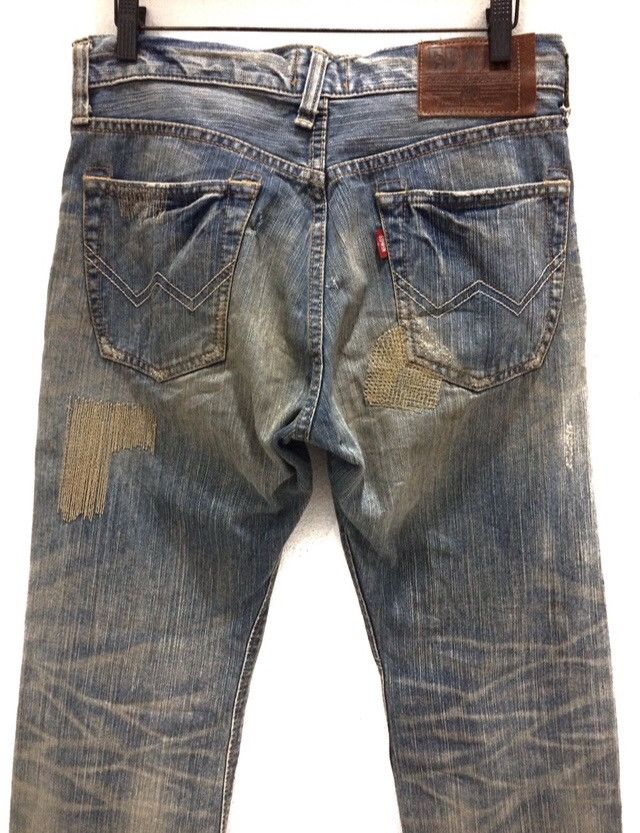 Grailed Japanese Brand Edwin Patchwork Design Casual Pant Size US 30 / EU 46 - 6 Thumbnail