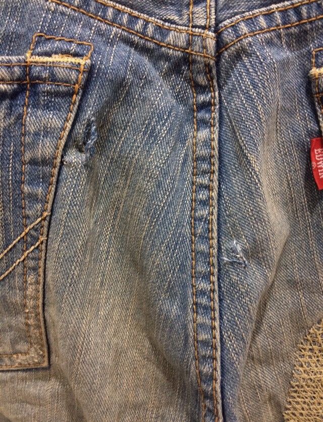 Grailed Japanese Brand Edwin Patchwork Design Casual Pant Size US 30 / EU 46 - 7 Thumbnail