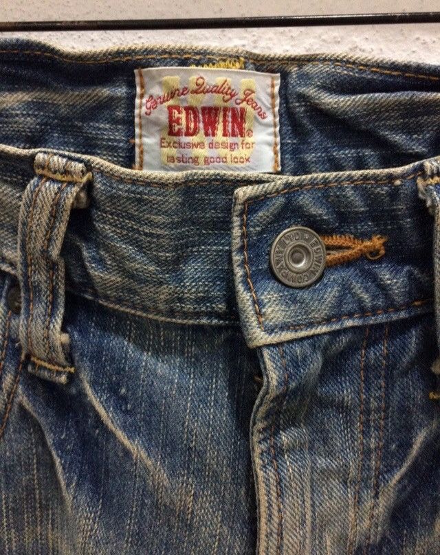Grailed Japanese Brand Edwin Patchwork Design Casual Pant Size US 30 / EU 46 - 3 Thumbnail