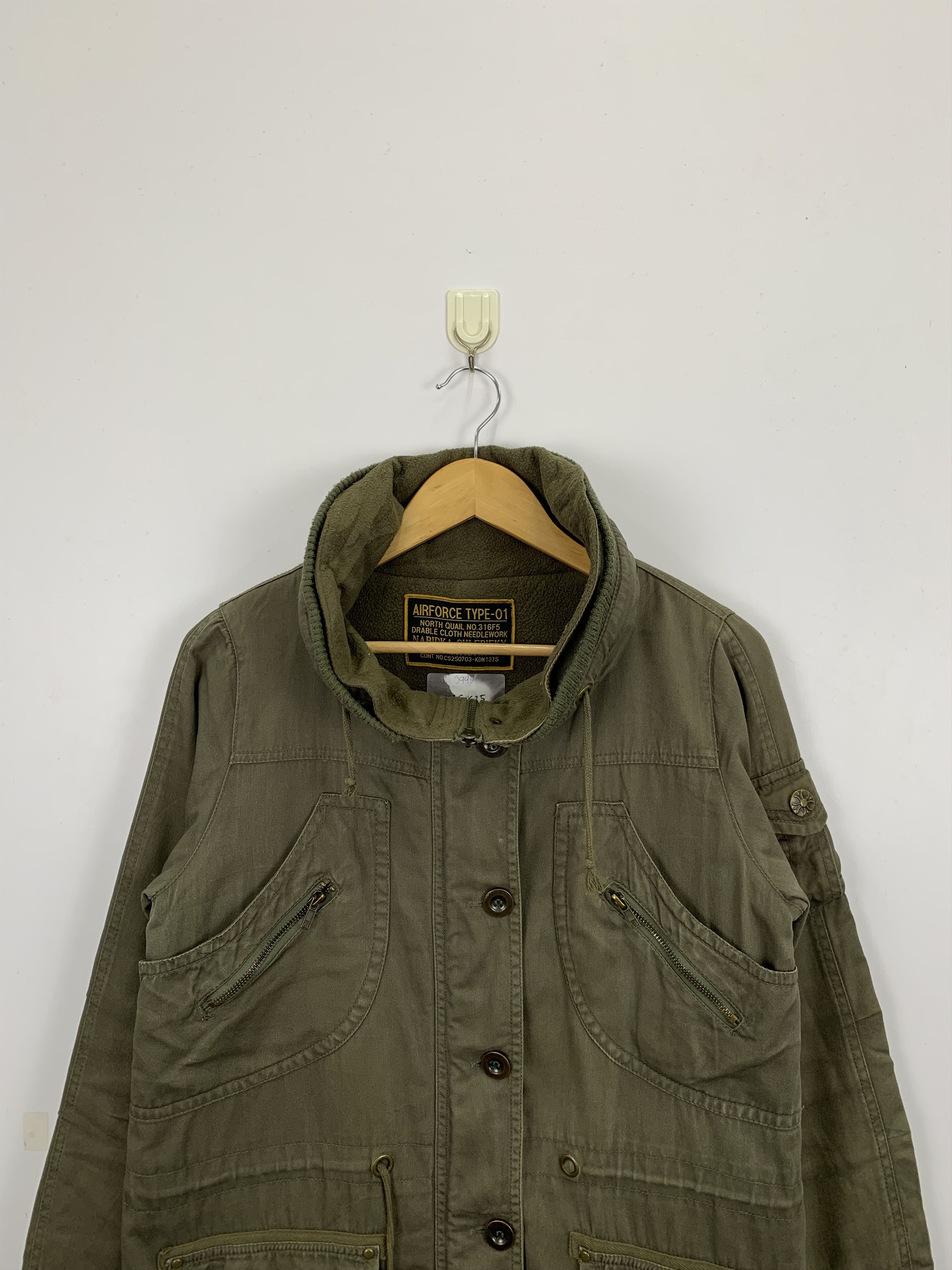 Vintage Vintage US Air Force Military Parka Jacket J0995 Size US L / EU 52-54 / 3 - 2 Thumbnail