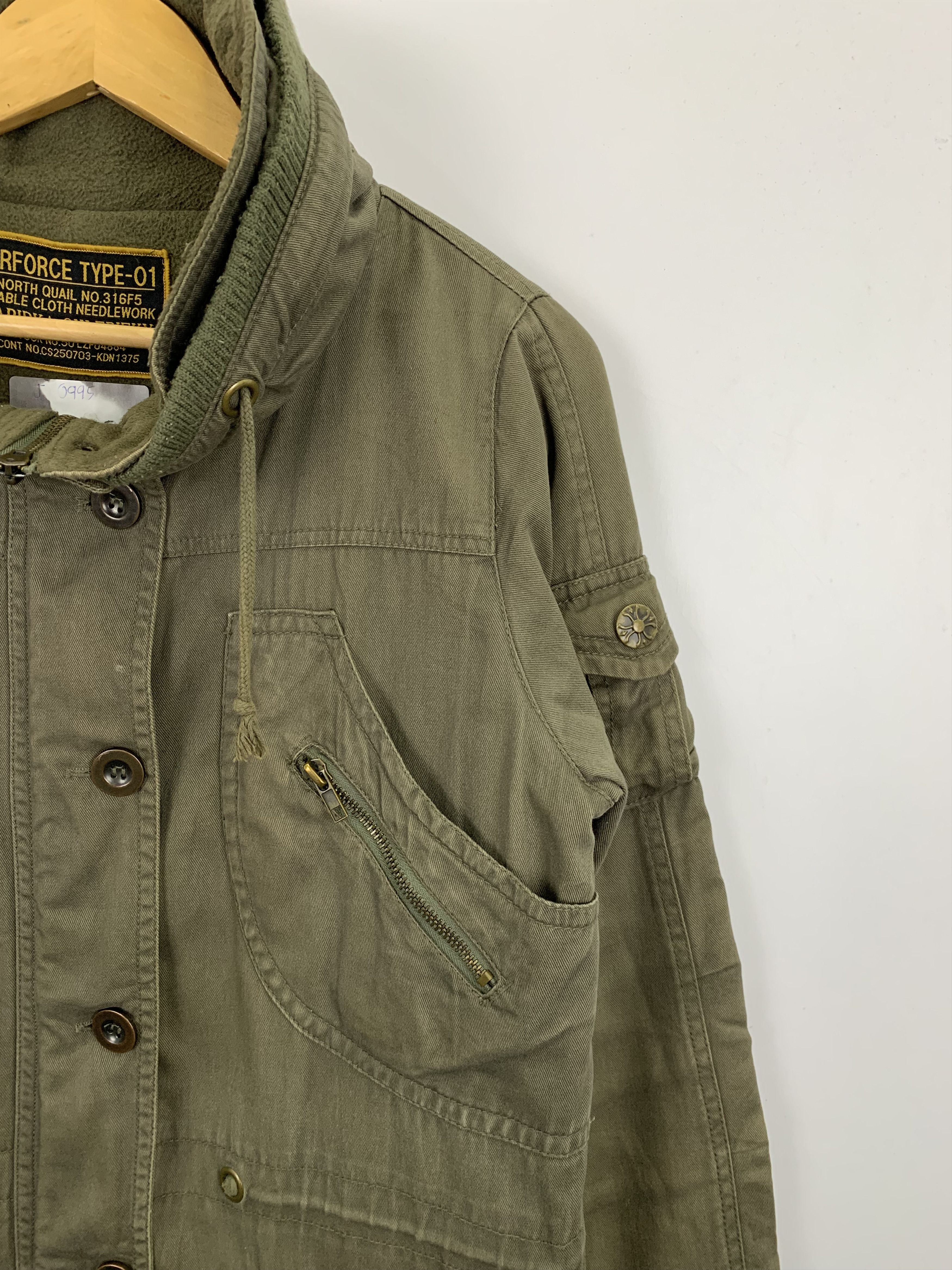 Vintage Vintage US Air Force Military Parka Jacket J0995 Size US L / EU 52-54 / 3 - 7 Thumbnail