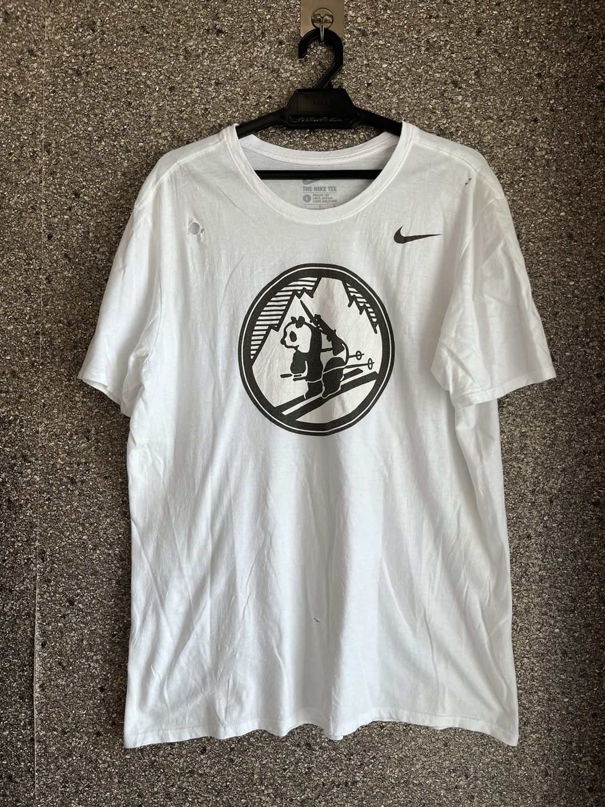 image of Made In USA x Vintage The Nike Tee Ft64 in White, Men's (Size Large)