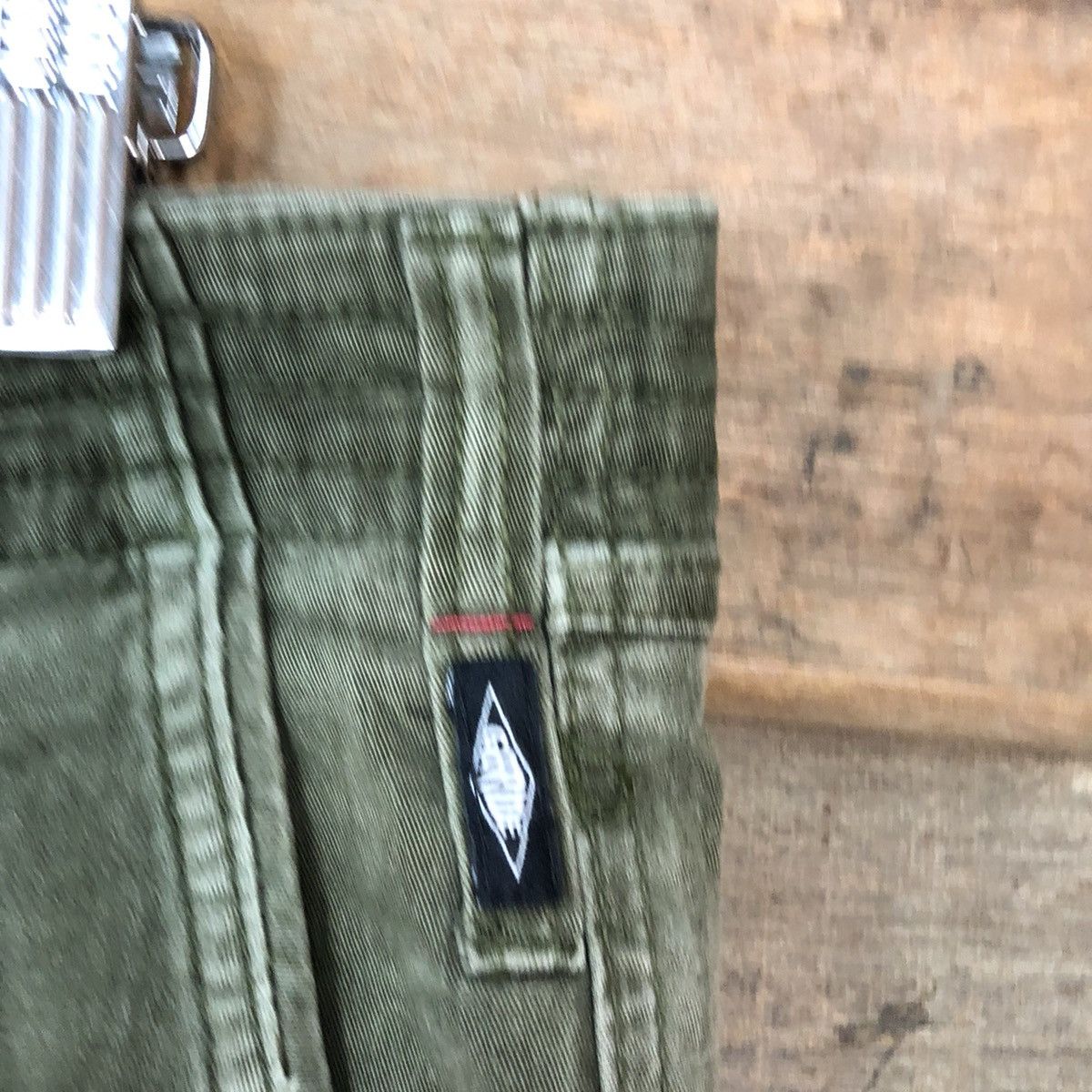 Japanese Brand DL Geride multipocket distressed green cargo pants #5366 Size US 32 / EU 48 - 7 Thumbnail