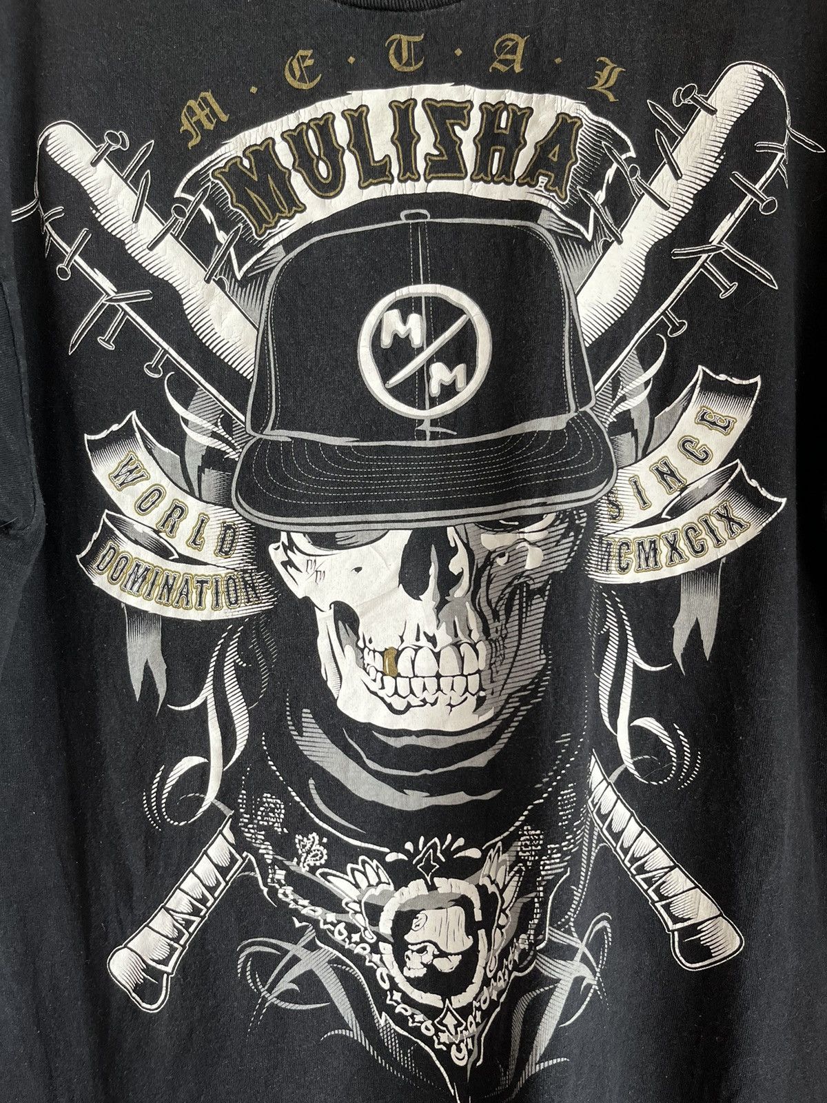 Vintage Metal mulisha ft14 Size US M / EU 48-50 / 2 - 2 Thumbnail