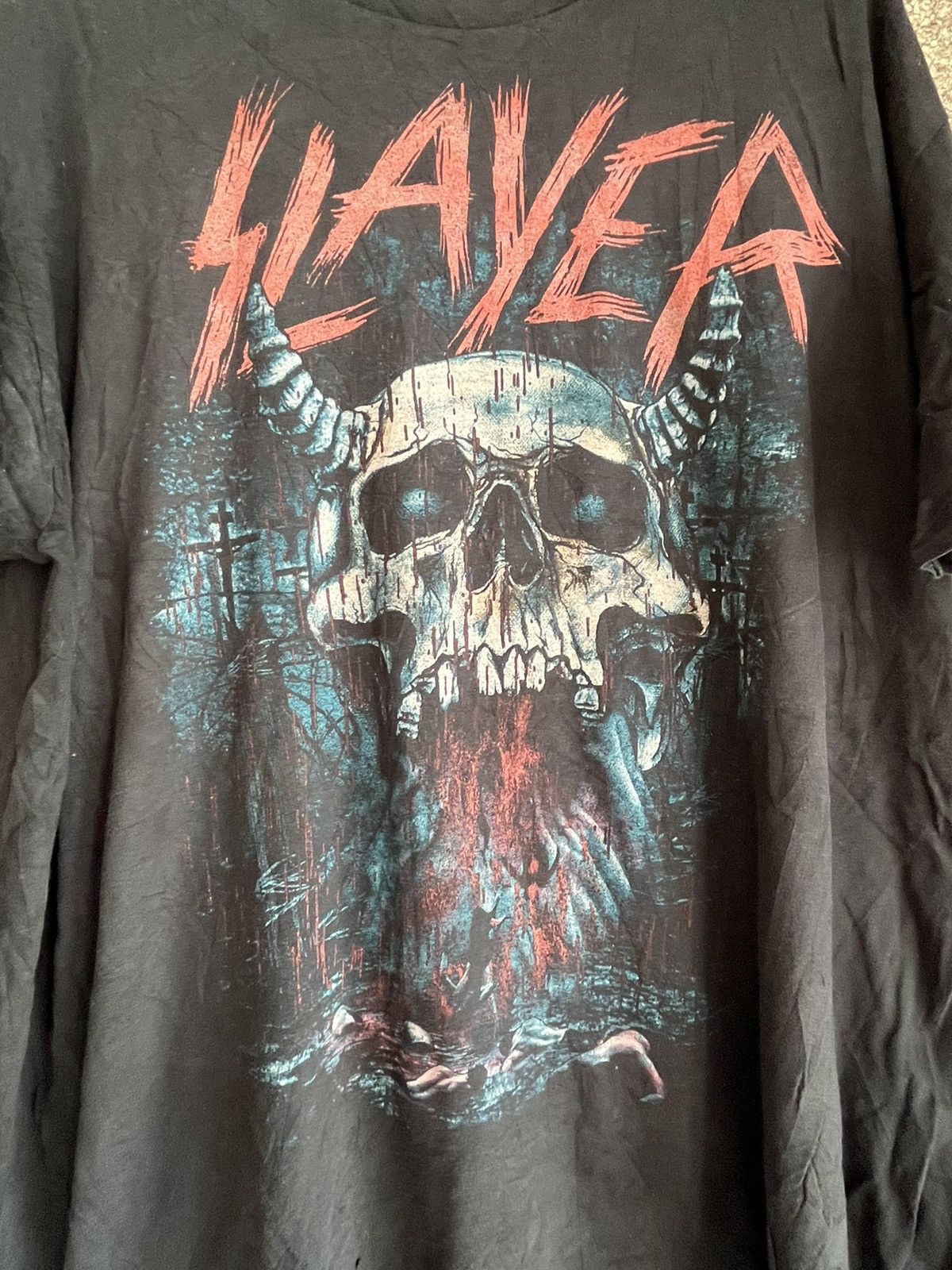 Vintage Slayer ft14 Size US XL / EU 56 / 4 - 2 Thumbnail