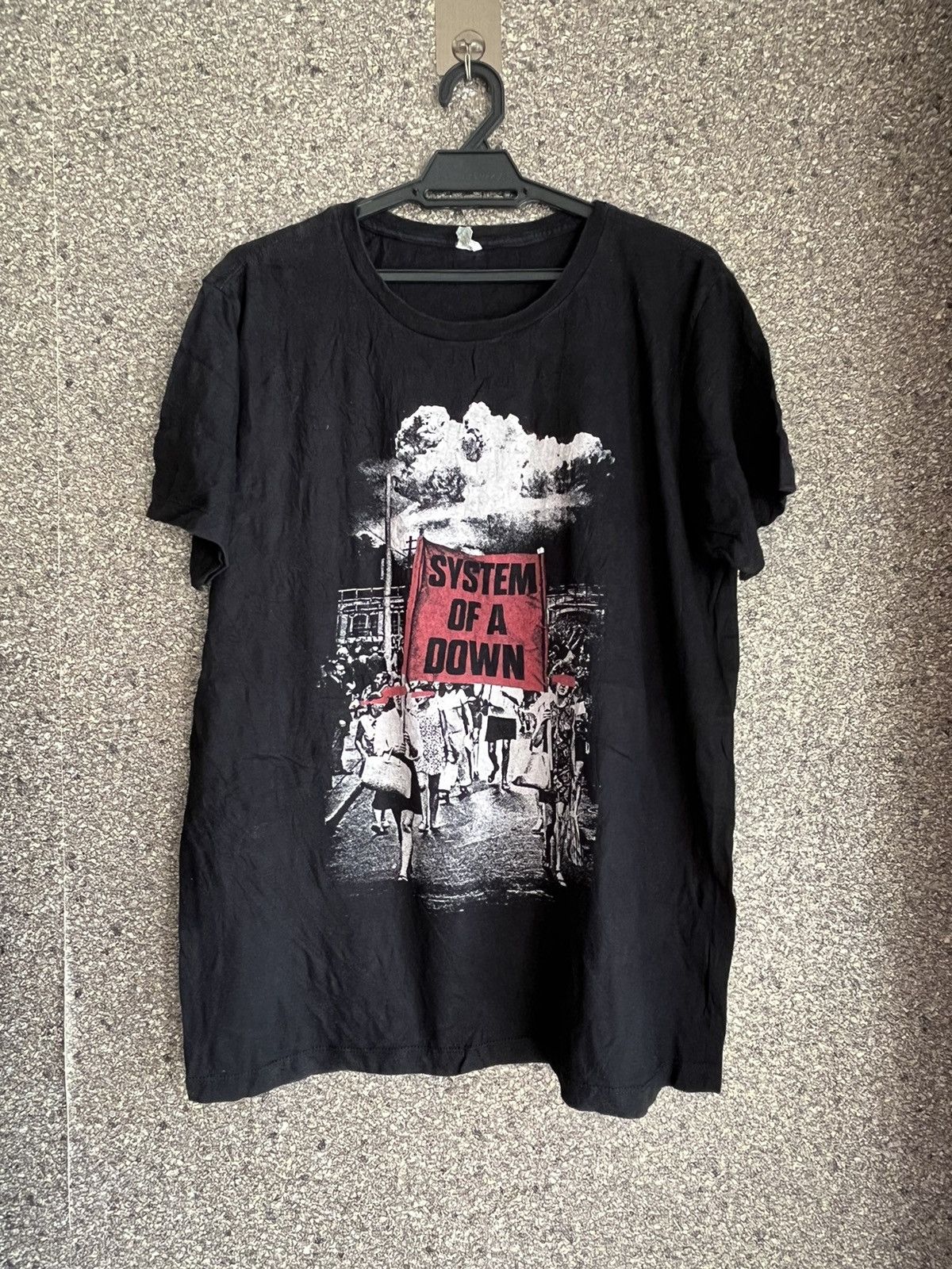 image of Vintage System Of A Down Ft14 in Black, Men's (Size Large)
