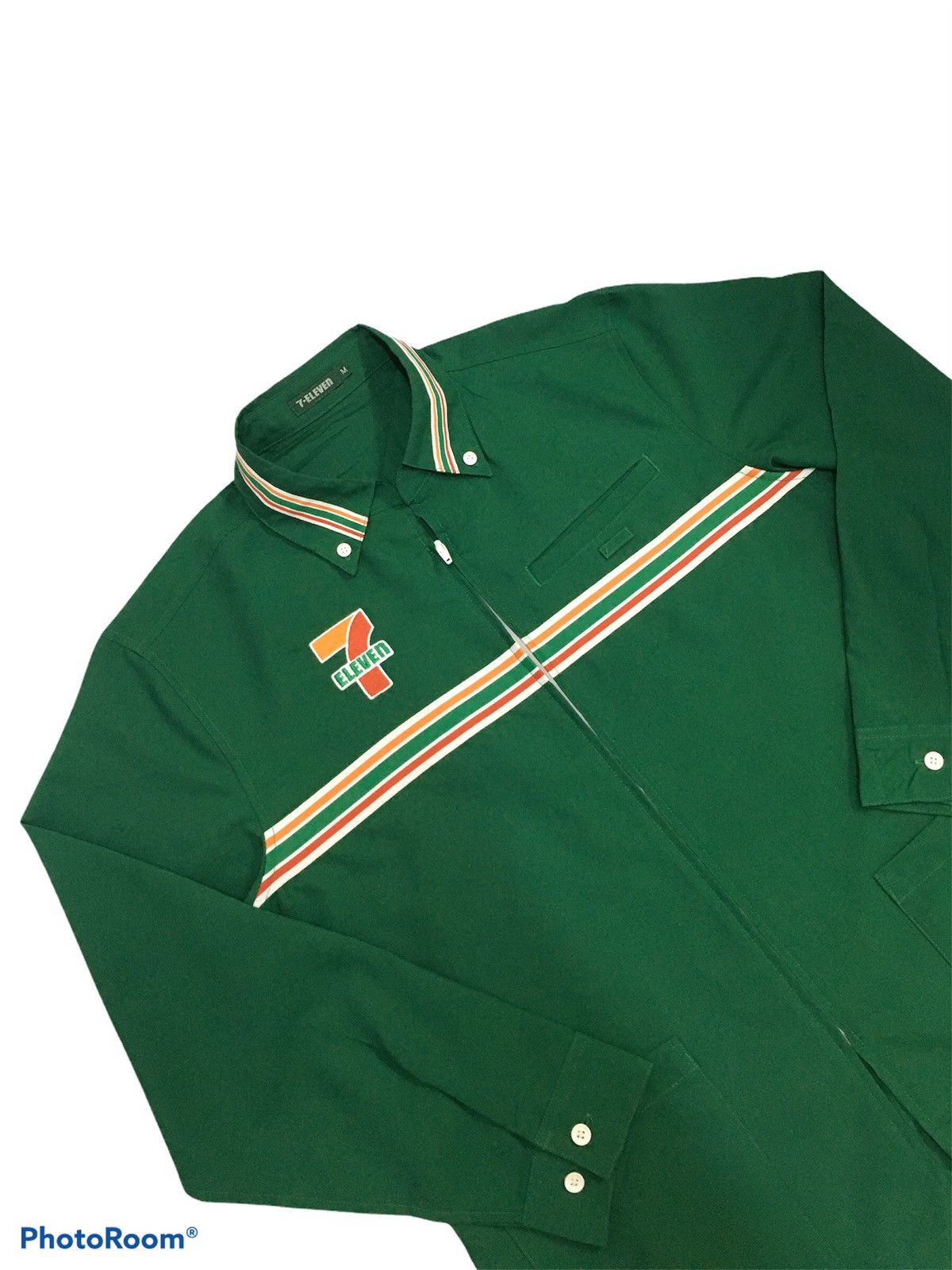 Uniforms For The Dedicated × Vintage Offical 7 eleven Staff Shirt Zip Up Size US M / EU 48-50 / 2 - 3 Thumbnail