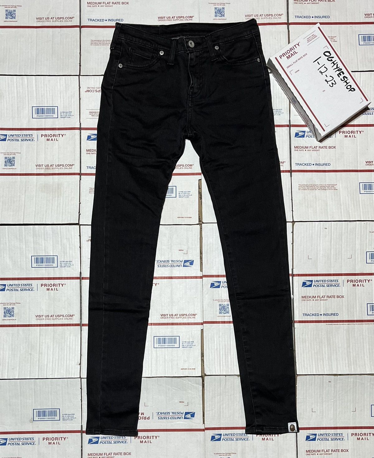 Bape BapeSta Jeans Size 26" / US 2 / IT 38 - 2 Thumbnail