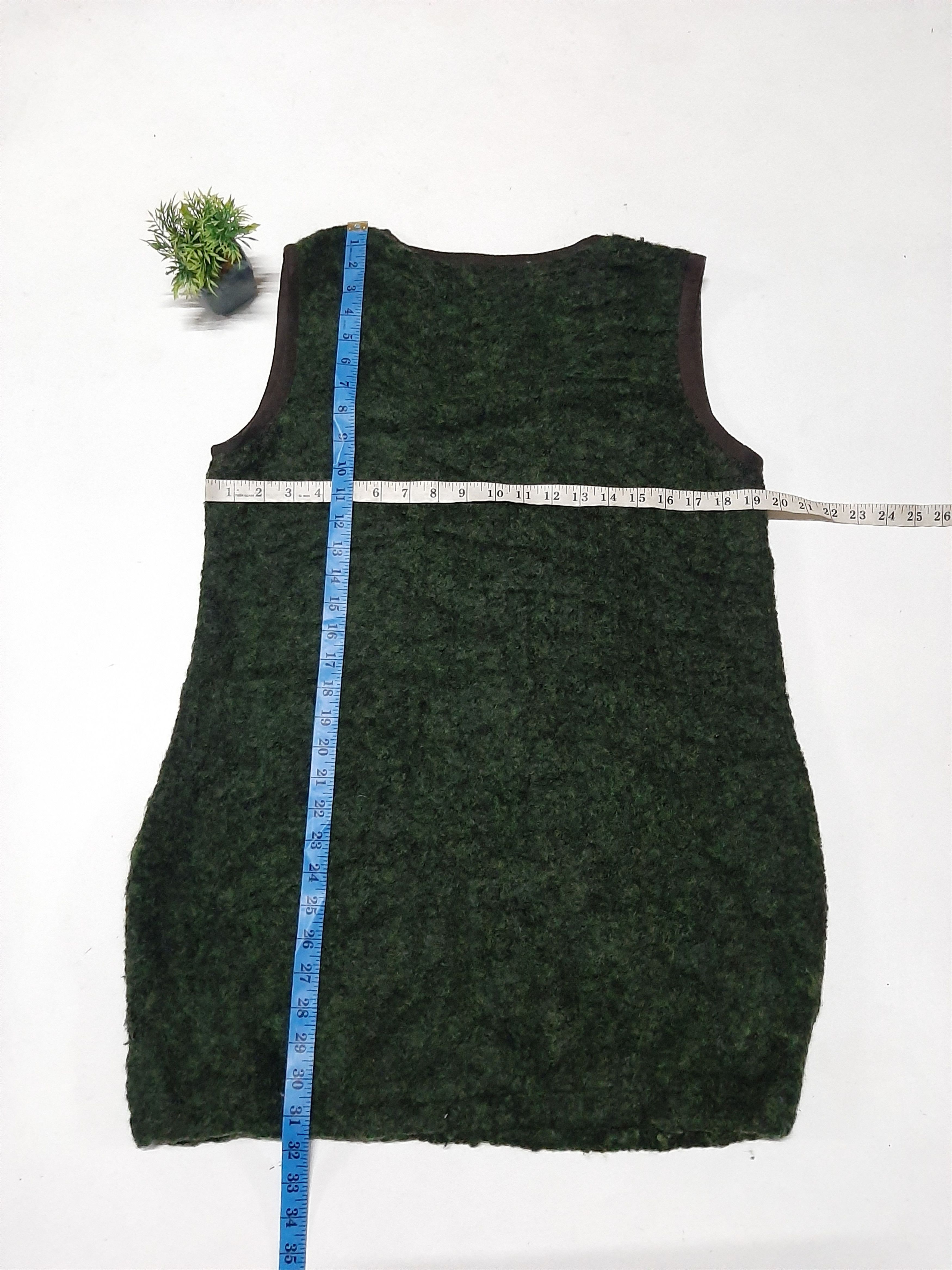 Designer × Max Mara VINTAGE MAX MARA BLEND WOOL SLEEVE LESS Size L / US 10 / IT 46 - 2 Thumbnail