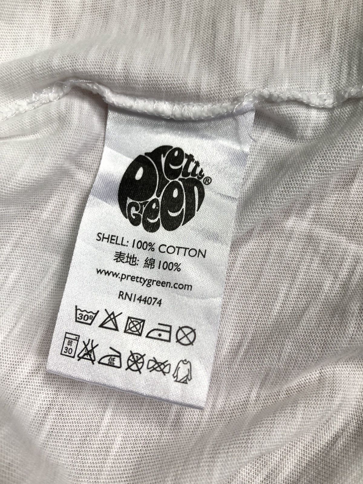 Pretty Green × Vintage VINTAGE PRETTY GREEN GUITAR 🎸 WAVE SAMPLE SHIRT Size US M / EU 48-50 / 2 - 5 Thumbnail