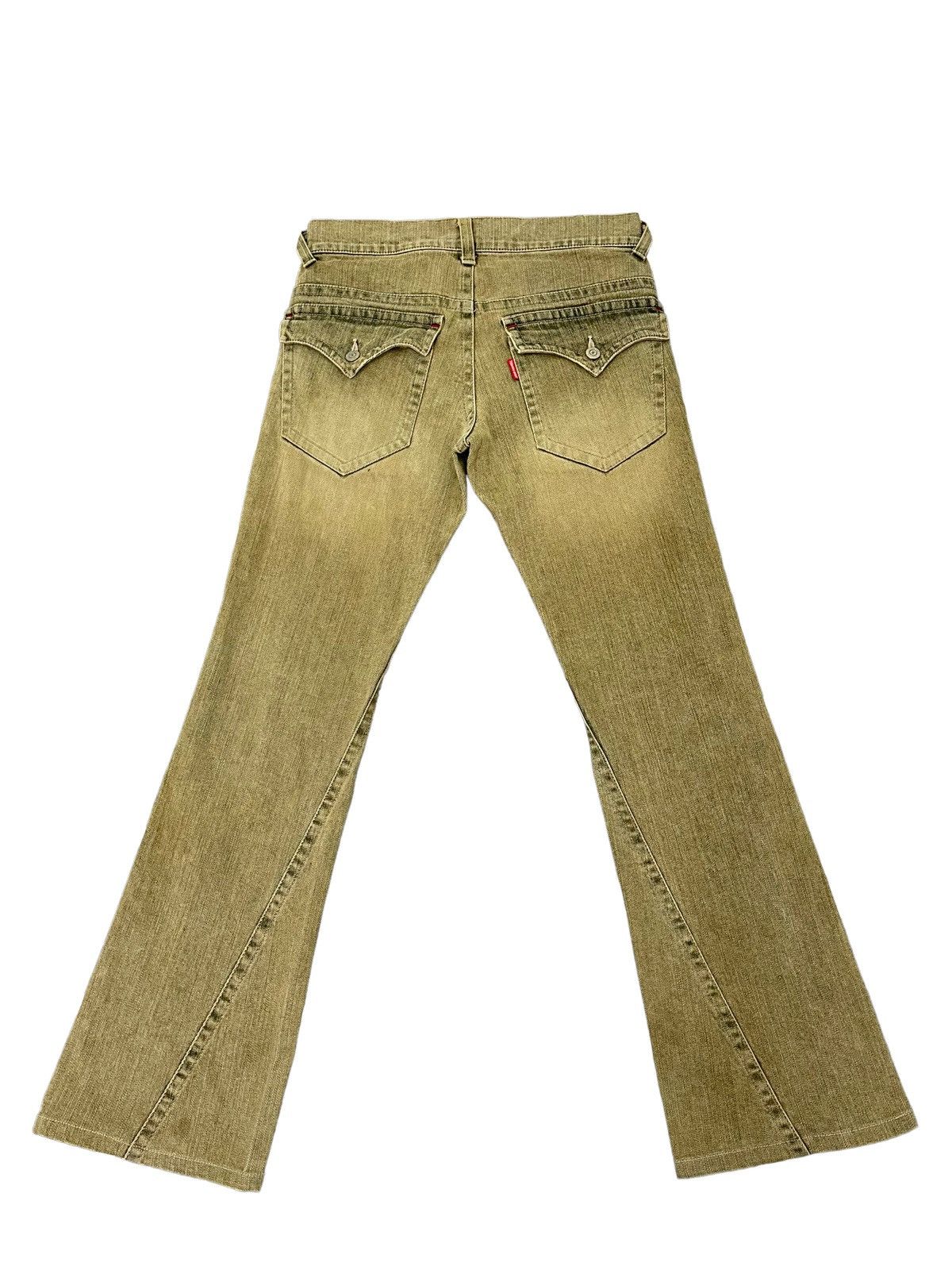 Tornado Mart Flare Jeans Tornado Mart Stretch Denim Boot Cut 4🟦8 Size US 30 / EU 46 - 2 Thumbnail