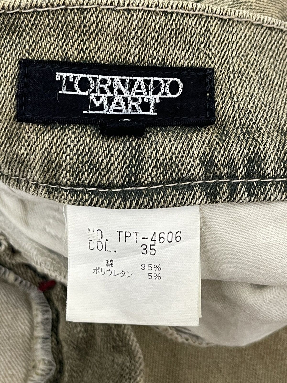 Tornado Mart Flare Jeans Tornado Mart Stretch Denim Boot Cut 4🟦8 Size US 30 / EU 46 - 23 Thumbnail
