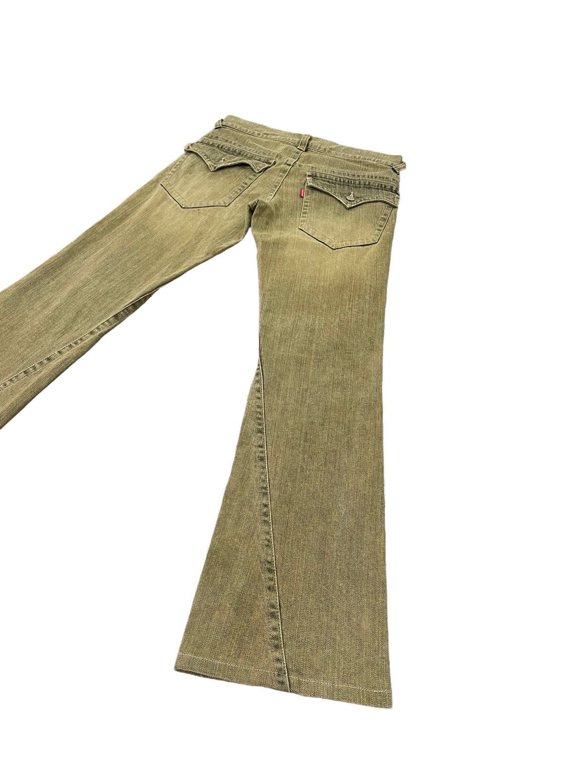 Tornado Mart Flare Jeans Tornado Mart Stretch Denim Boot Cut 4🟦8 Size US 30 / EU 46 - 3 Thumbnail