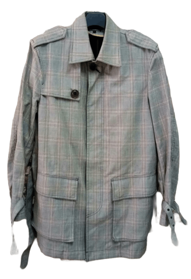 Paul Smith R. Newbold Checkered Trenchcoat Size US L / EU 52-54 / 3 - 1 Thumbnail