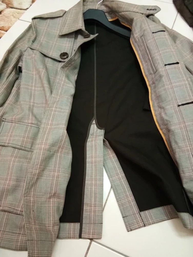Paul Smith R. Newbold Checkered Trenchcoat Size US L / EU 52-54 / 3 - 4 Thumbnail