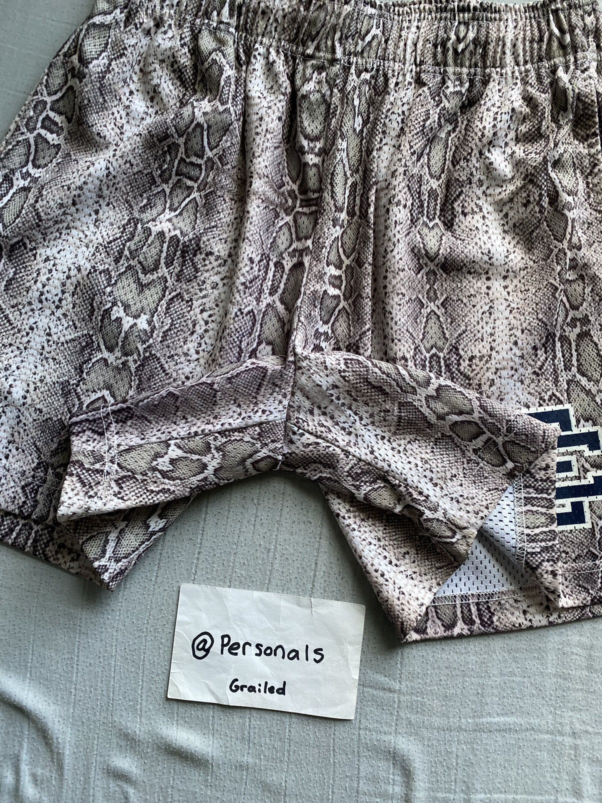 Eric Emanuel RARE OG 2019 Eric Emanuel Snakeskin Shorts Medium Size US 32 / EU 48 - 5 Thumbnail