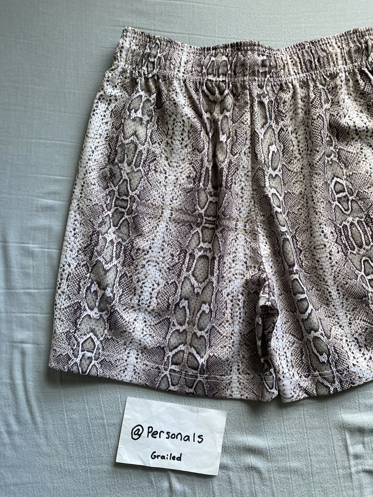 Eric Emanuel RARE OG 2019 Eric Emanuel Snakeskin Shorts Medium Size US 32 / EU 48 - 8 Thumbnail