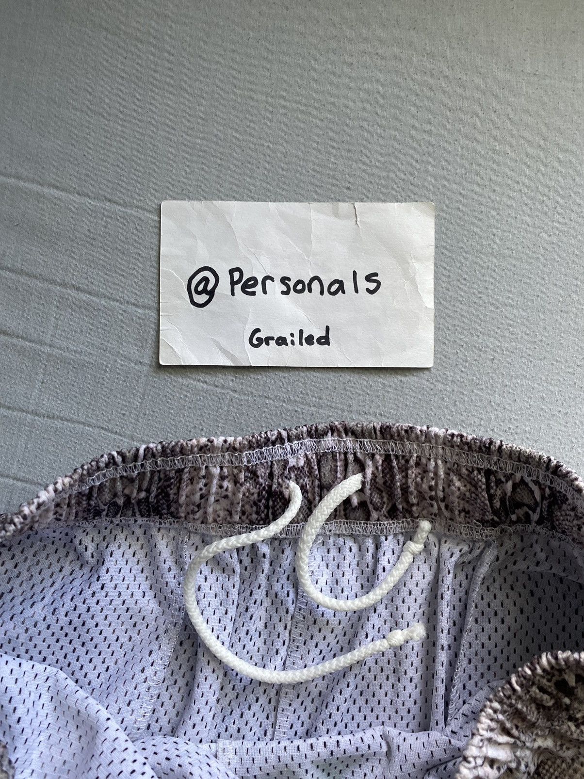 Eric Emanuel RARE OG 2019 Eric Emanuel Snakeskin Shorts Medium Size US 32 / EU 48 - 9 Thumbnail