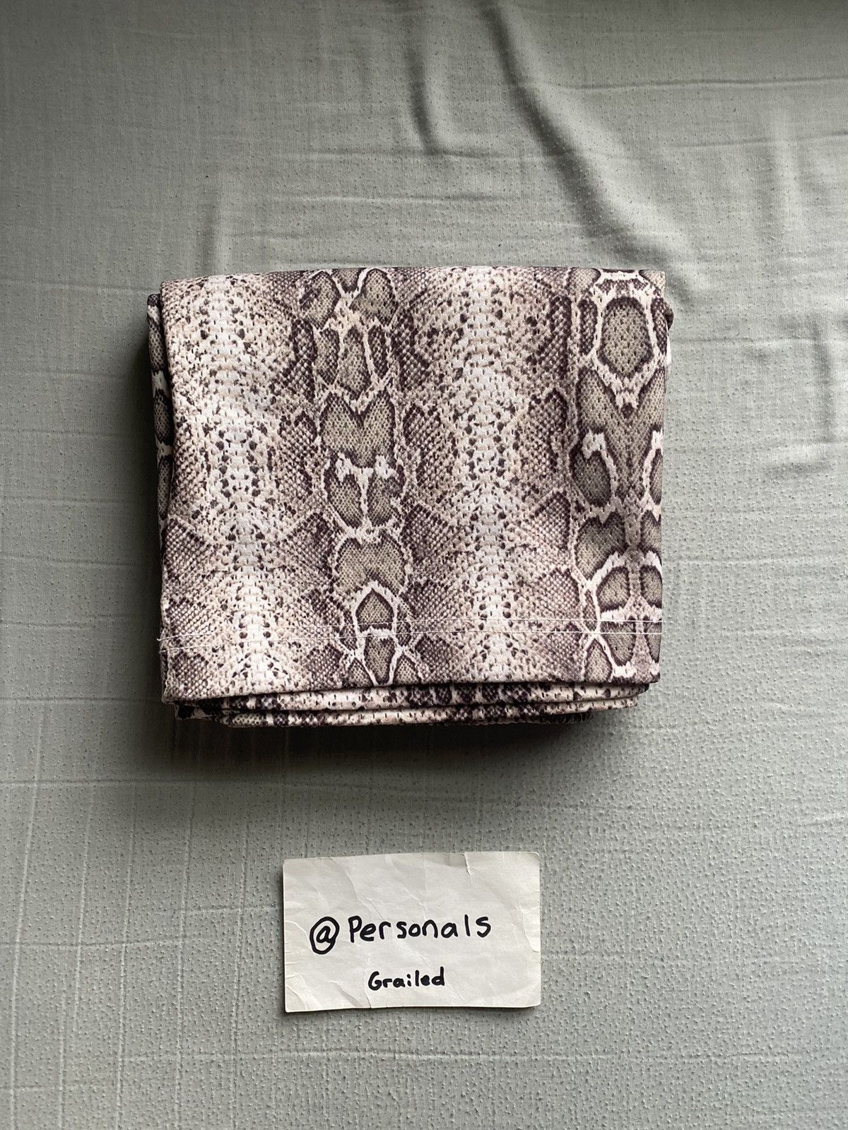 Eric Emanuel RARE OG 2019 Eric Emanuel Snakeskin Shorts Medium Size US 32 / EU 48 - 12 Thumbnail