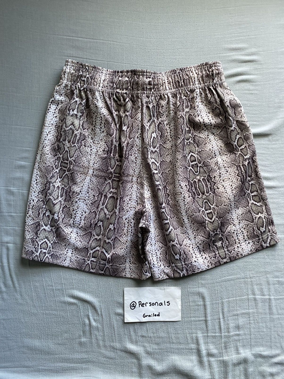 Eric Emanuel RARE OG 2019 Eric Emanuel Snakeskin Shorts Medium Size US 32 / EU 48 - 6 Thumbnail
