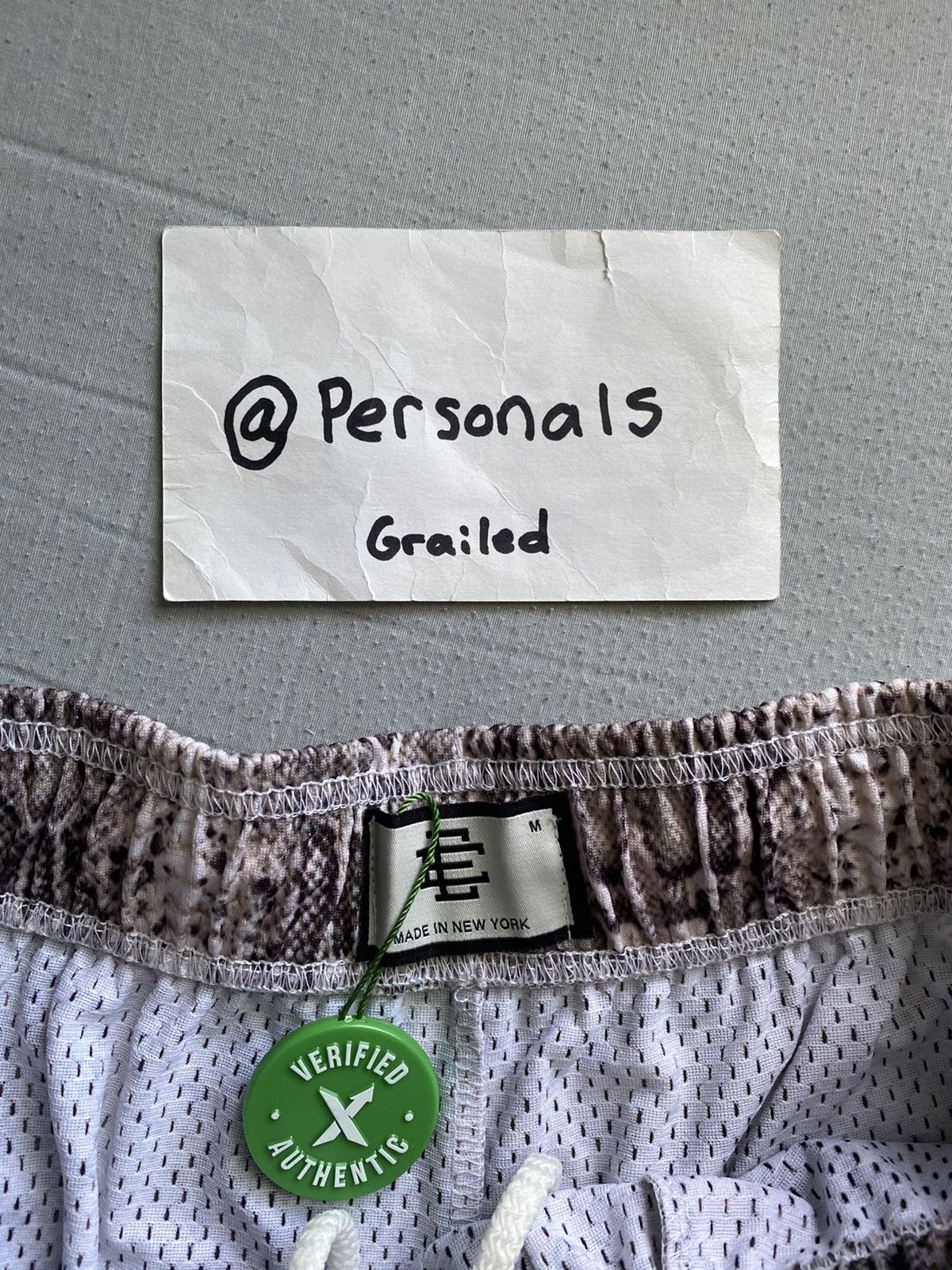 Eric Emanuel RARE OG 2019 Eric Emanuel Snakeskin Shorts Medium Size US 32 / EU 48 - 10 Thumbnail