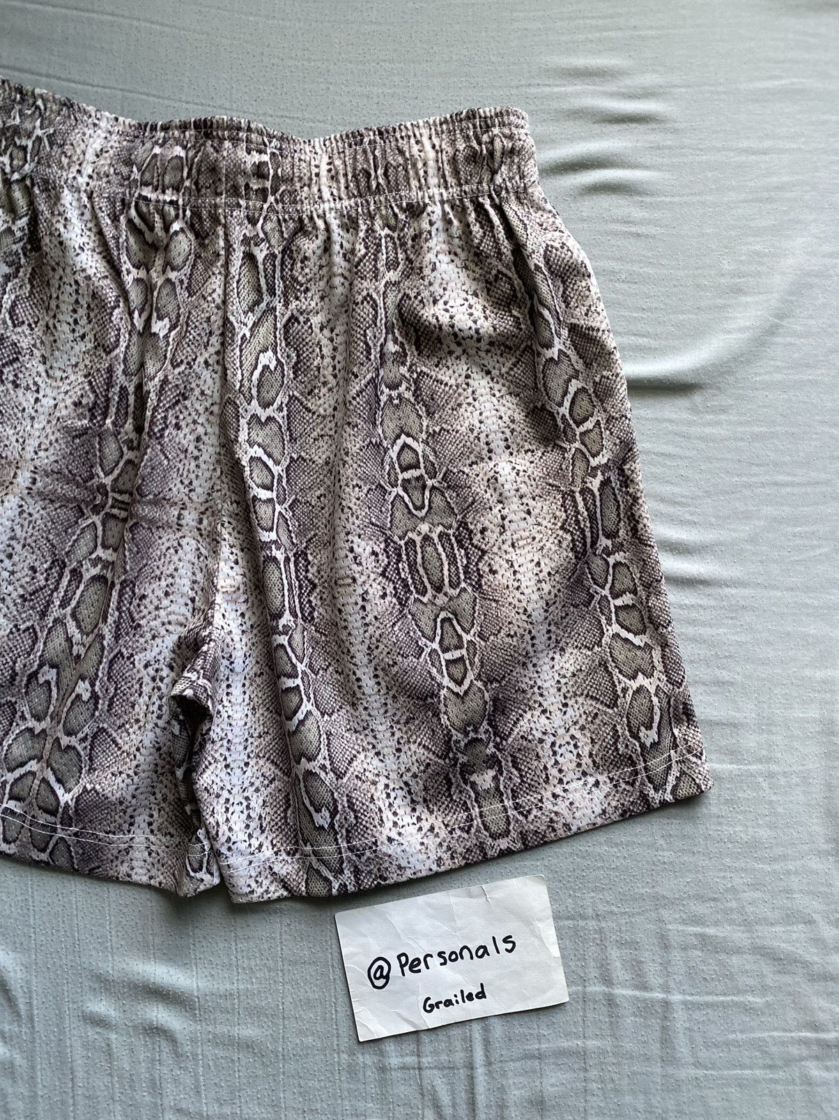Eric Emanuel RARE OG 2019 Eric Emanuel Snakeskin Shorts Medium Size US 32 / EU 48 - 7 Thumbnail