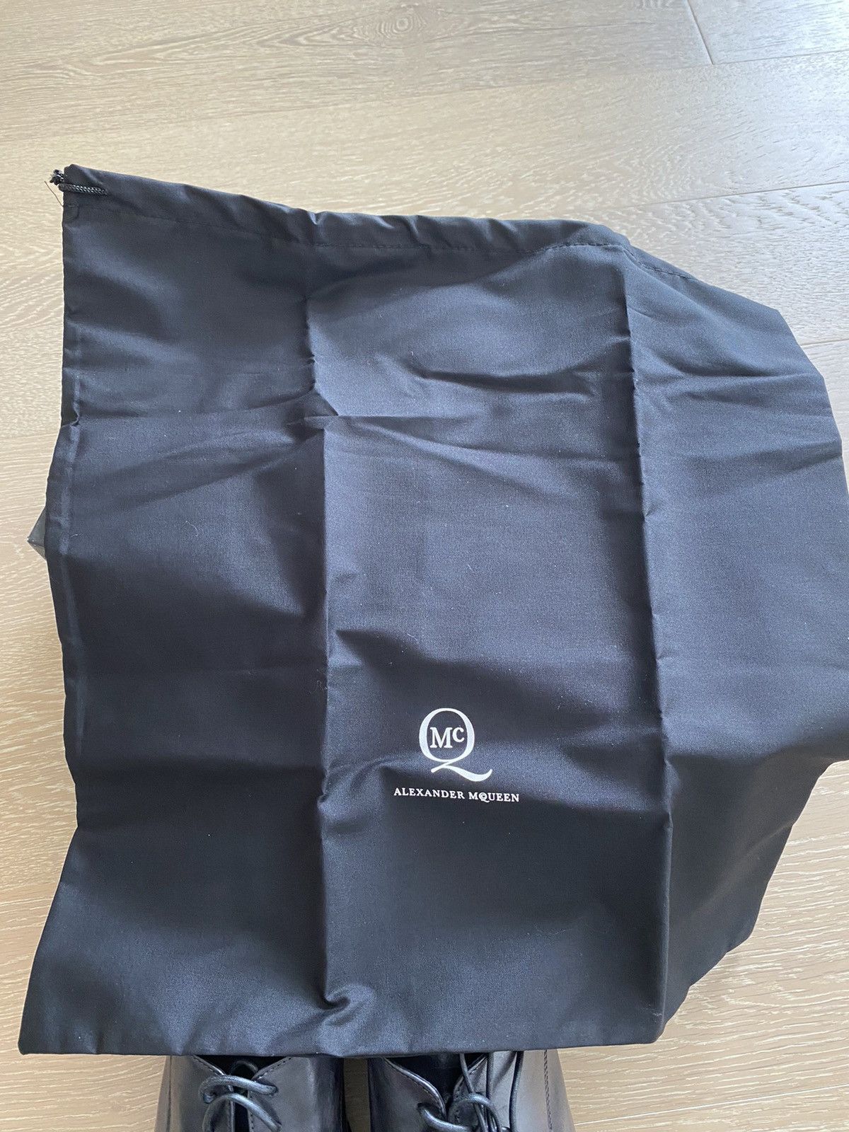 Alexander McQueen BNIB ALEXANDER MCQUEEN MCQ Leather Black Shoes Size US 8 / EU 41 - 17 Thumbnail