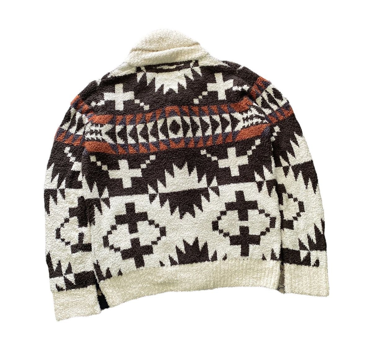 Pendleton 🧶PENDLETON🧶 NAVAJO AZTEC DESIGN KNIT FLEECE JACKET Size US S / EU 44-46 / 1 - 7 Thumbnail