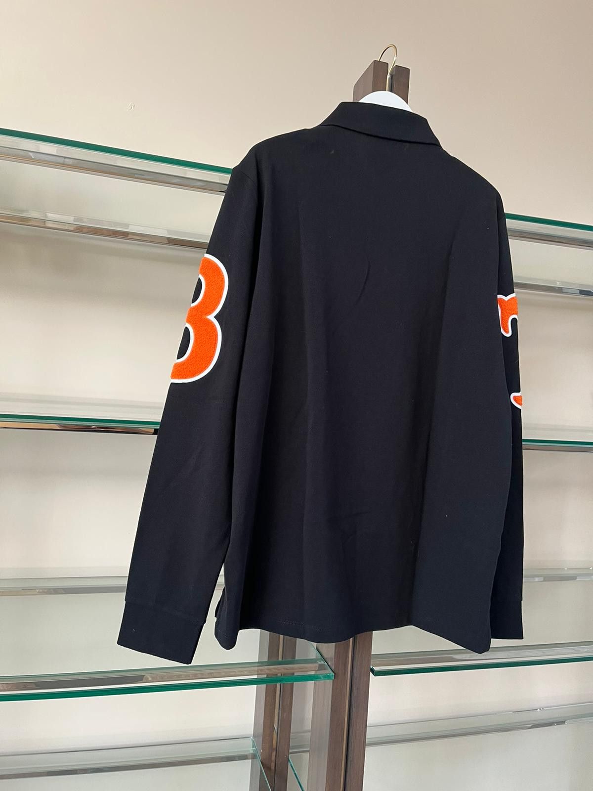 Burberry Caden LS TB Logo Polo in Black Size US M / EU 48-50 / 2 - 12 Thumbnail