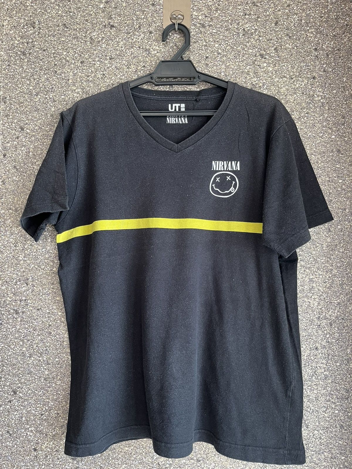image of Made In USA x Vintage Nirvana Ft64 in Black, Men's (Size Large)