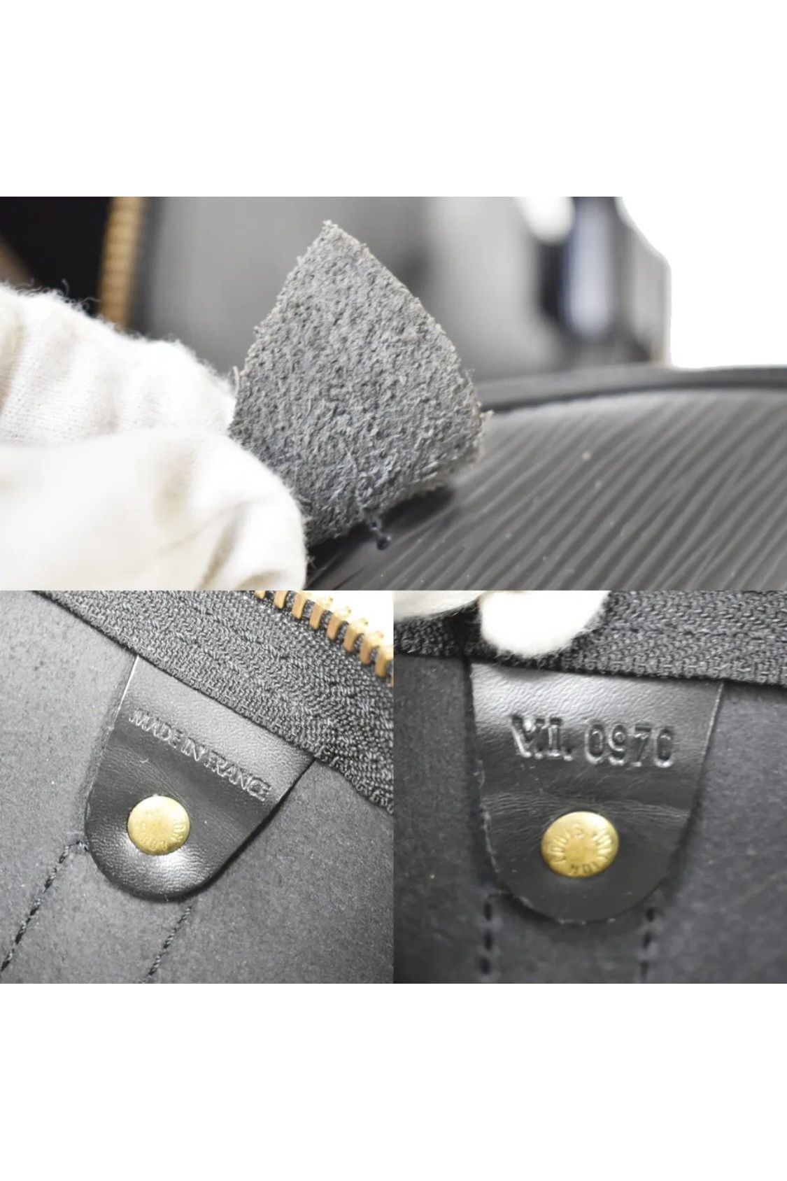 Louis Vuitton Black Epi Keepall 50 Duffle Bag Size ONE SIZE - 10 Thumbnail