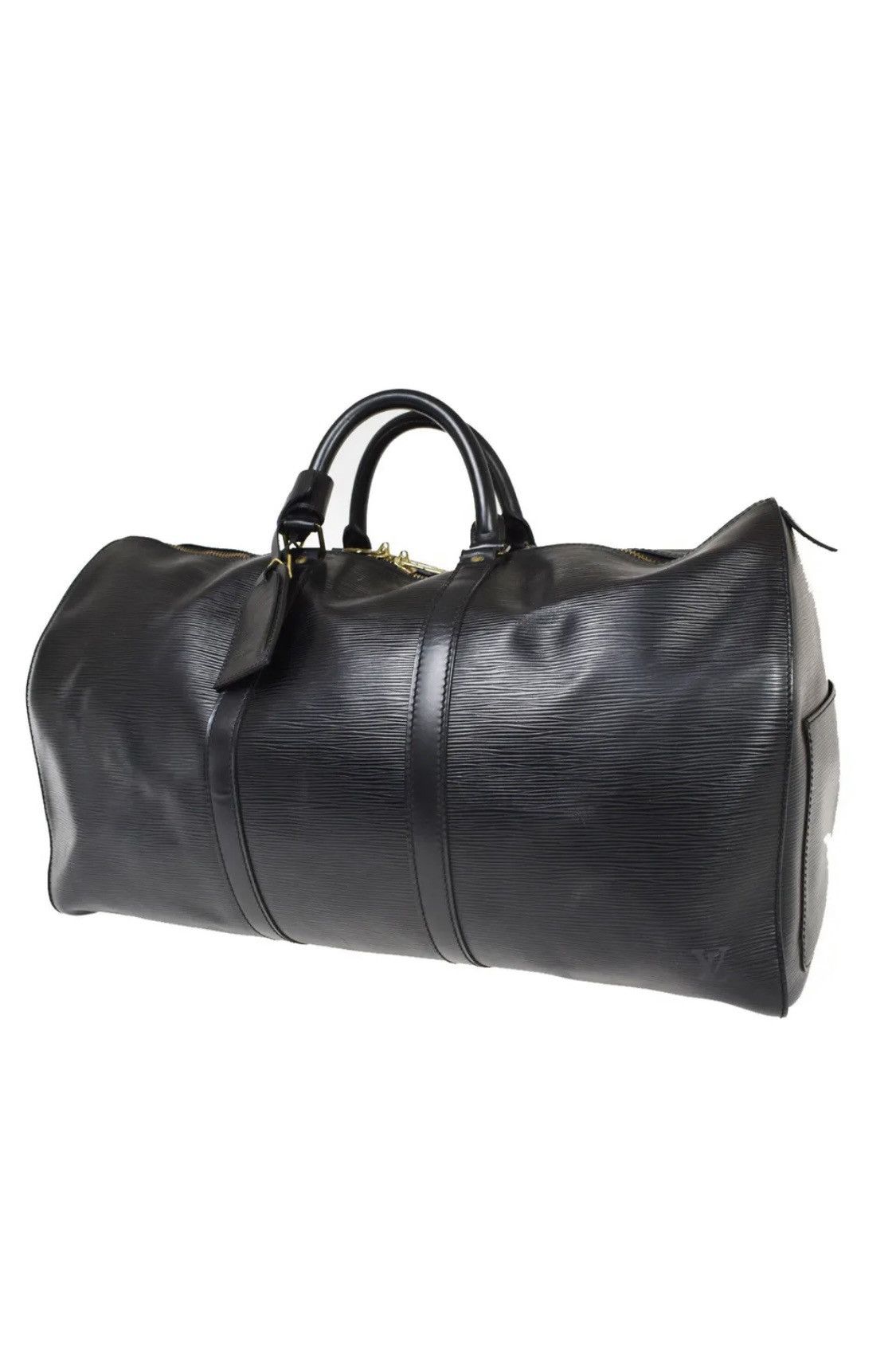 Louis Vuitton Black Epi Keepall 50 Duffle Bag Size ONE SIZE - 1 Thumbnail