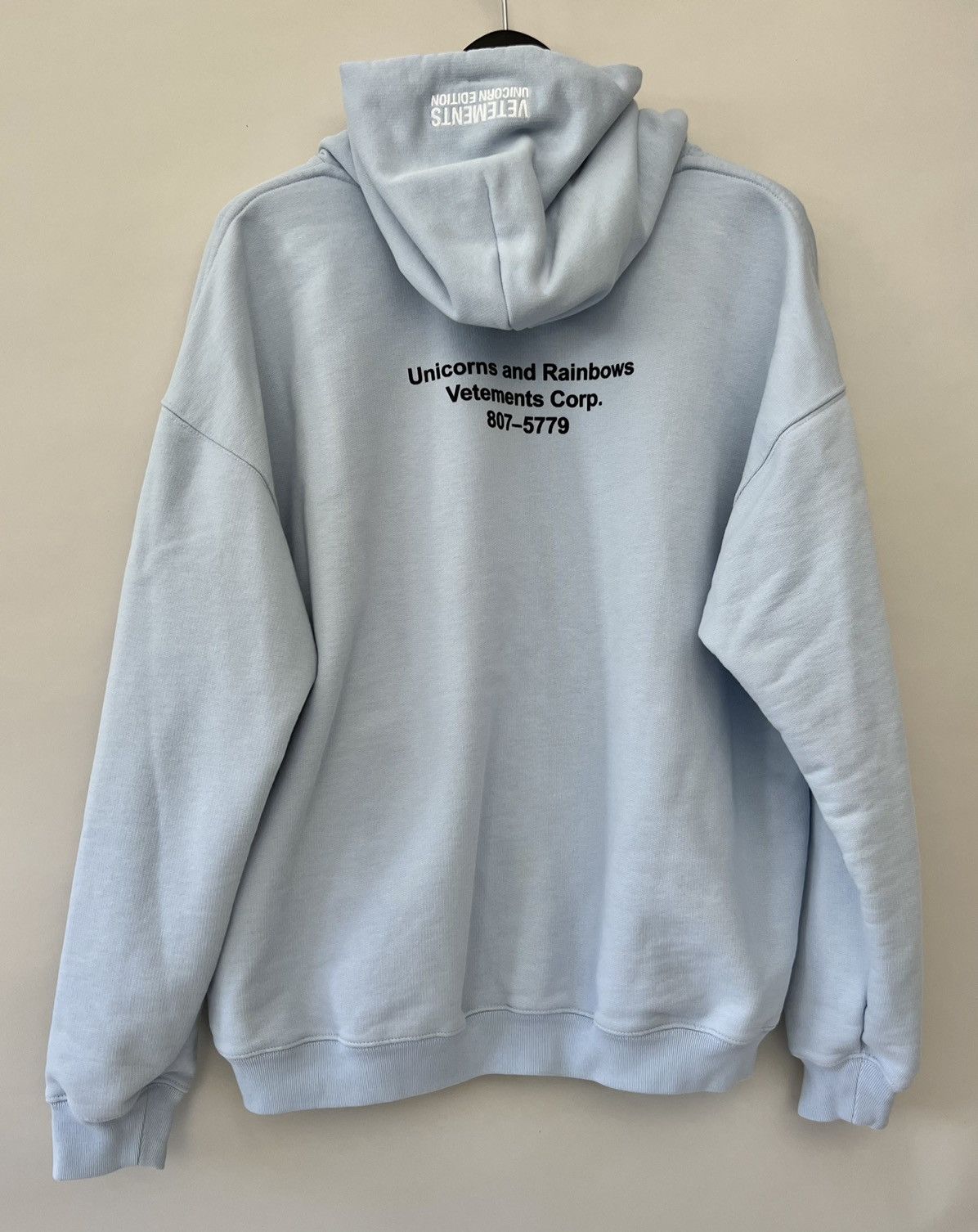 Vetements Vetements LIMITED EDITION Unicorn Hoodie Size US S / EU 44-46 / 1 - 4 Thumbnail