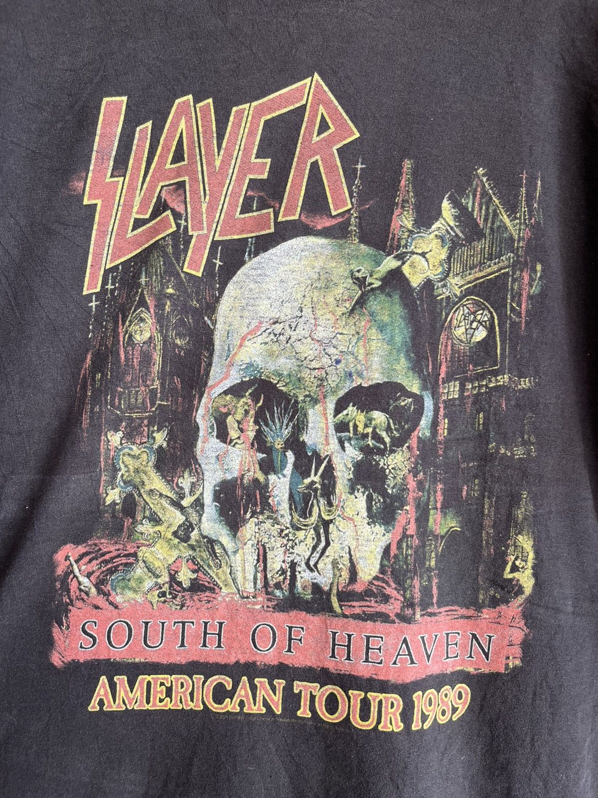 Vintage Slayer ft14 Size US XL / EU 56 / 4 - 2 Thumbnail
